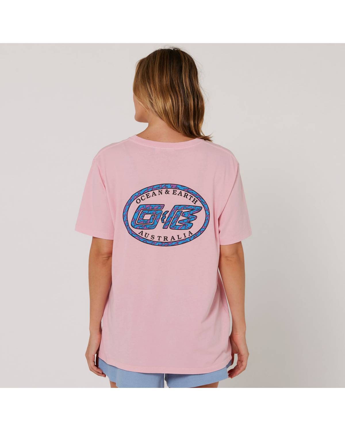 Camo Boyfriend Tee - Pink Sorbet