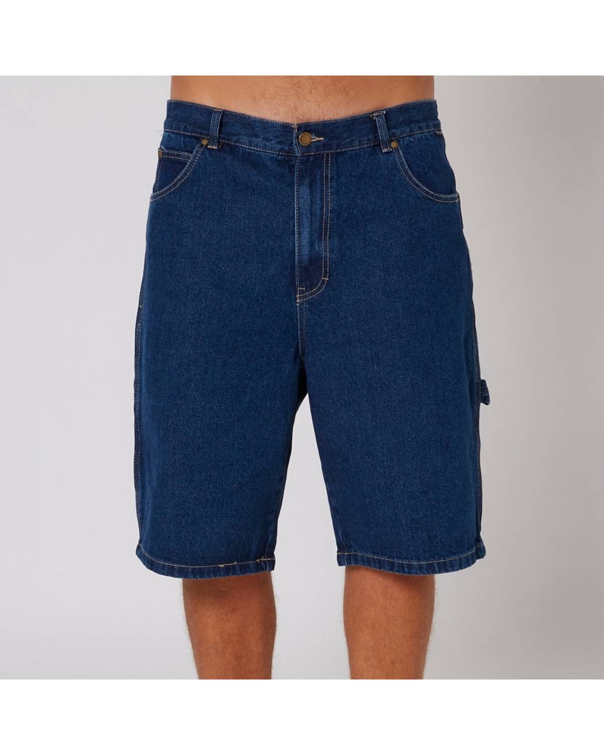Front view of Carpenter 23" Denim Short