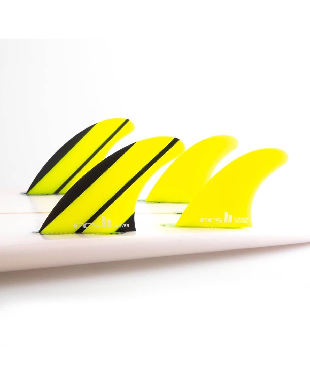FCS II Carver NG Small Quad Rear/Side Bite - Acid