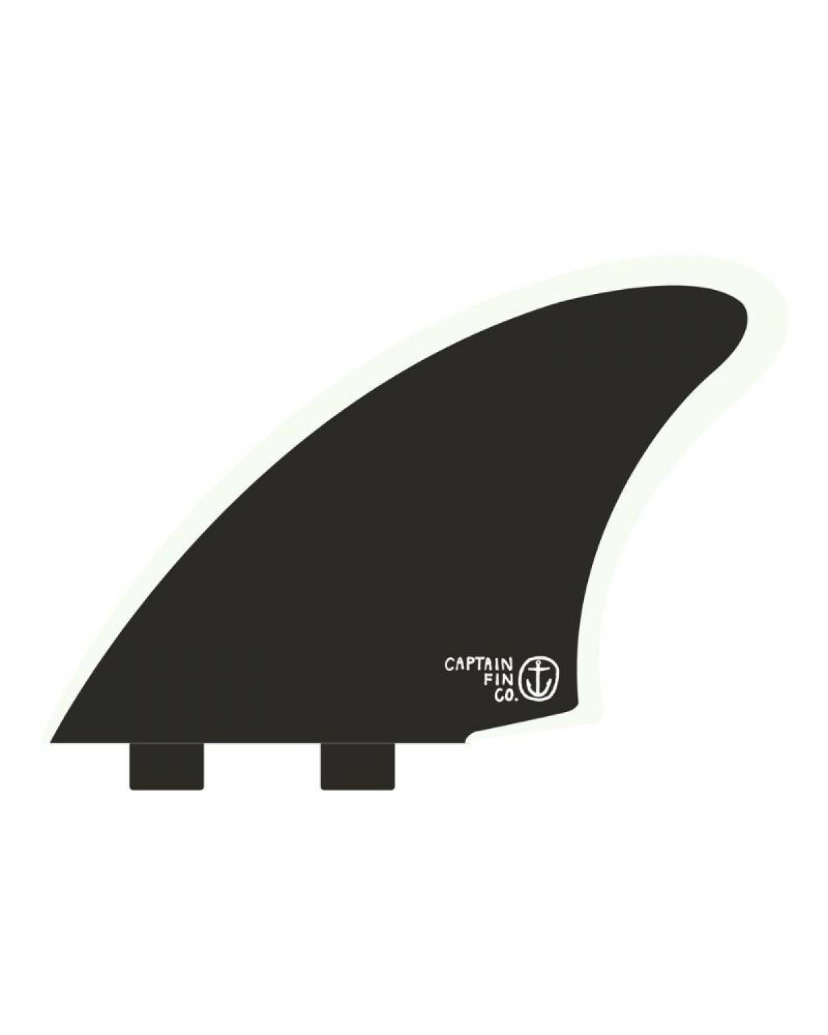 Captain Fin Co CF Keel Fins - Black FCS Dual Tab