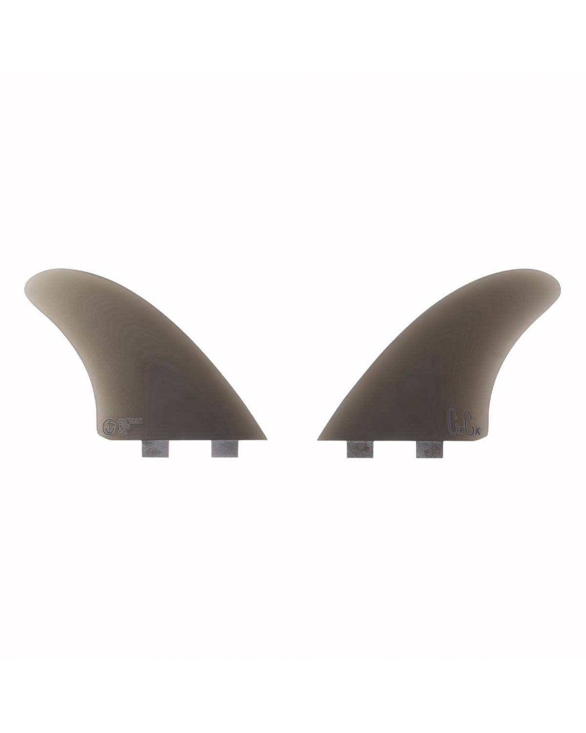 Christenson Twin Fins - Smoke - FCS 