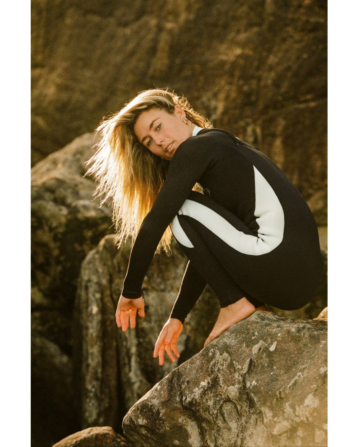 Nikki van Dijk Wetsuit (3/2) - Retro Monochrome