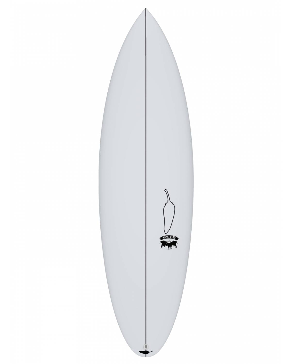 Rare Bird (Chilli) - 6' 2" x 20 1/4" x 2 3/4" x 35.7L - FCS II