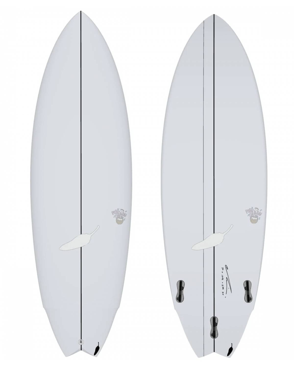 Chilli Surfboards Pina Colada top