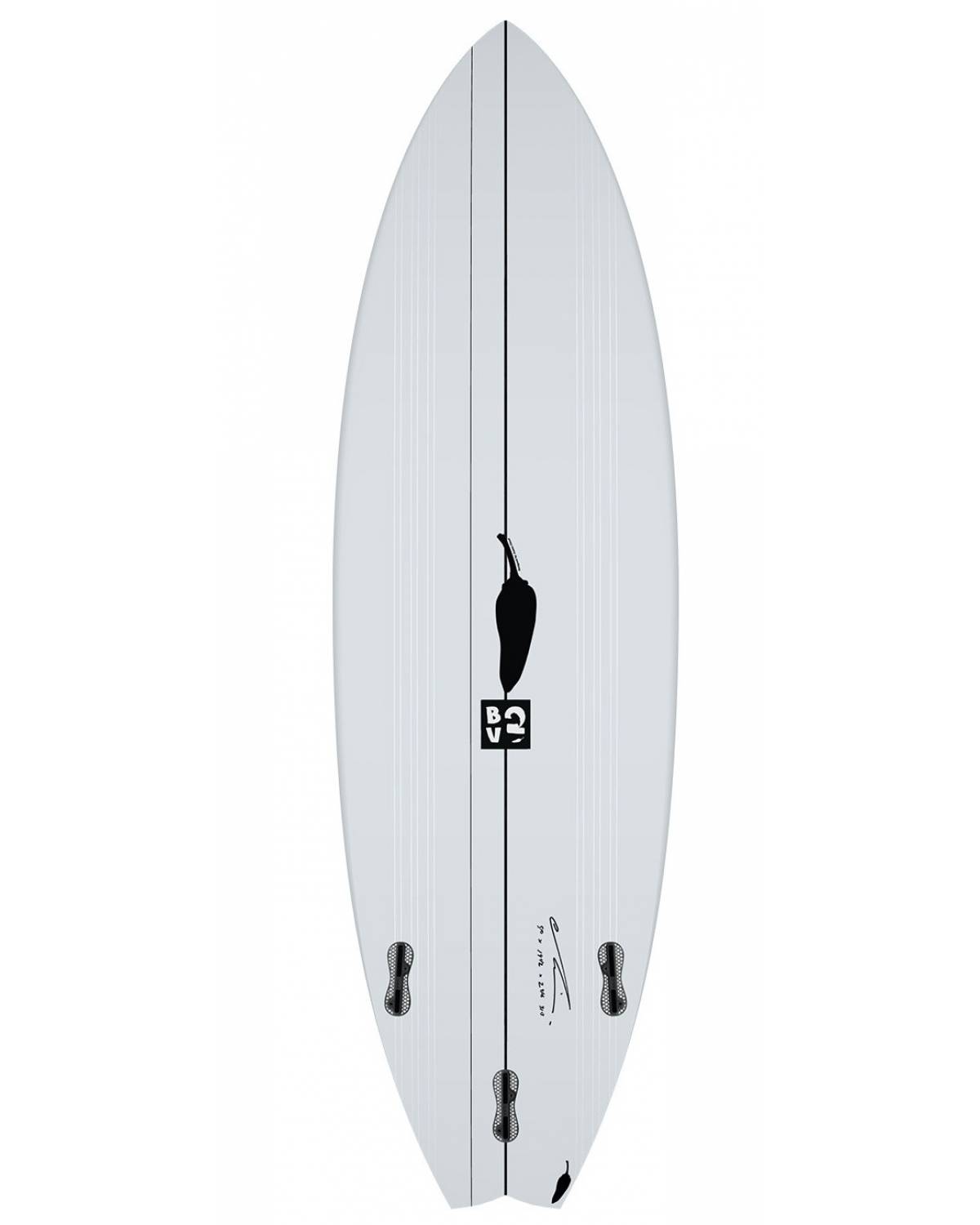 Chilli Surfboards BV2 boottom