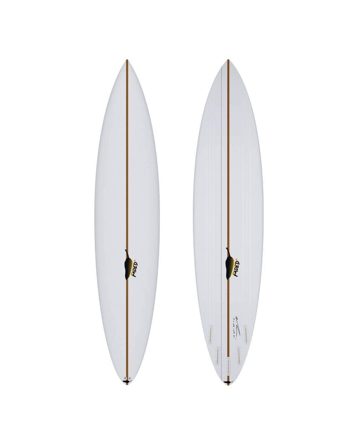 Surfboard | Chilli Faded 2.0 Gun | Boardcave Australia