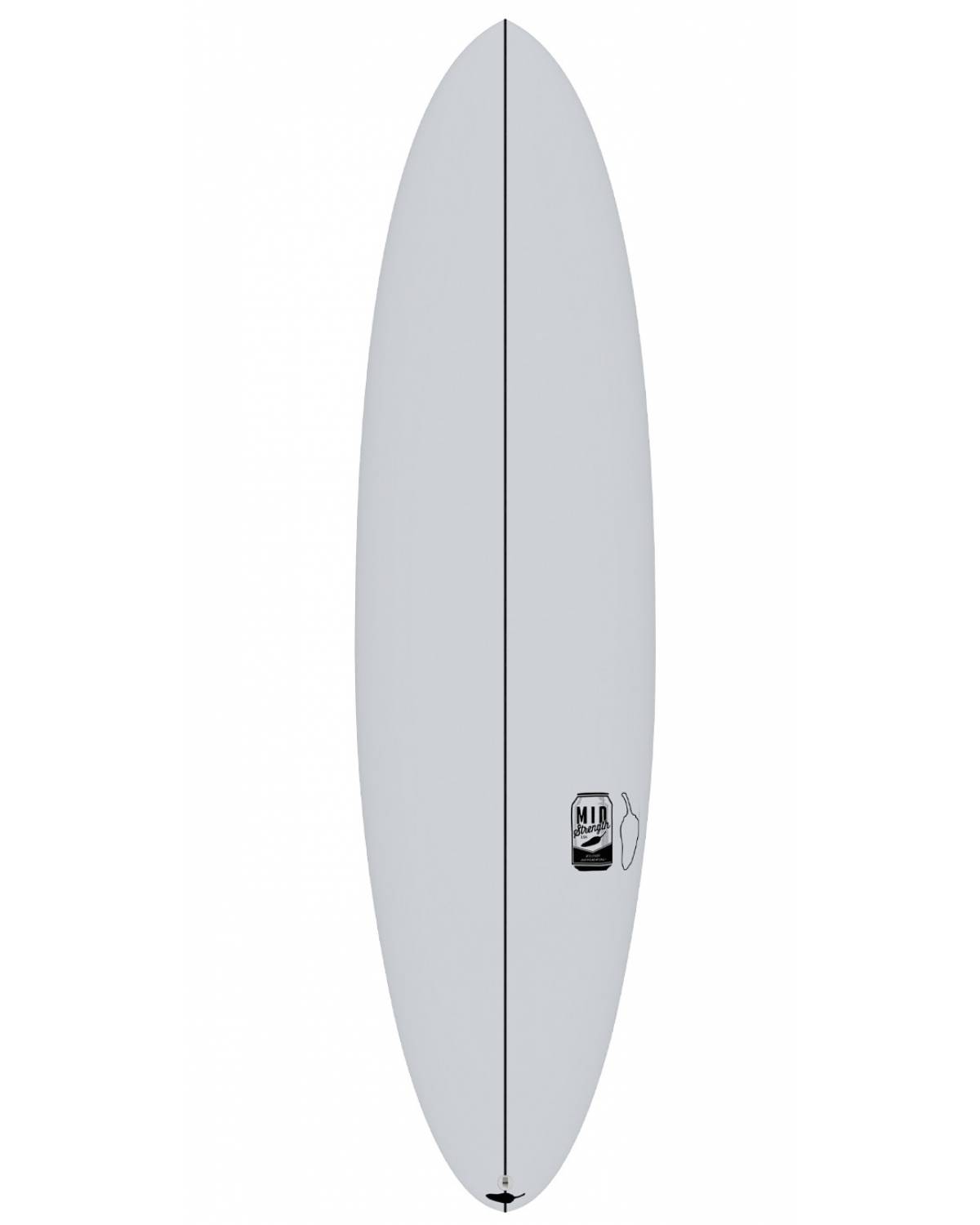 Mid Strength (Chilli) - 7' 4" x 22 1/8" x 2 15/16" x 52.5L - FCS II