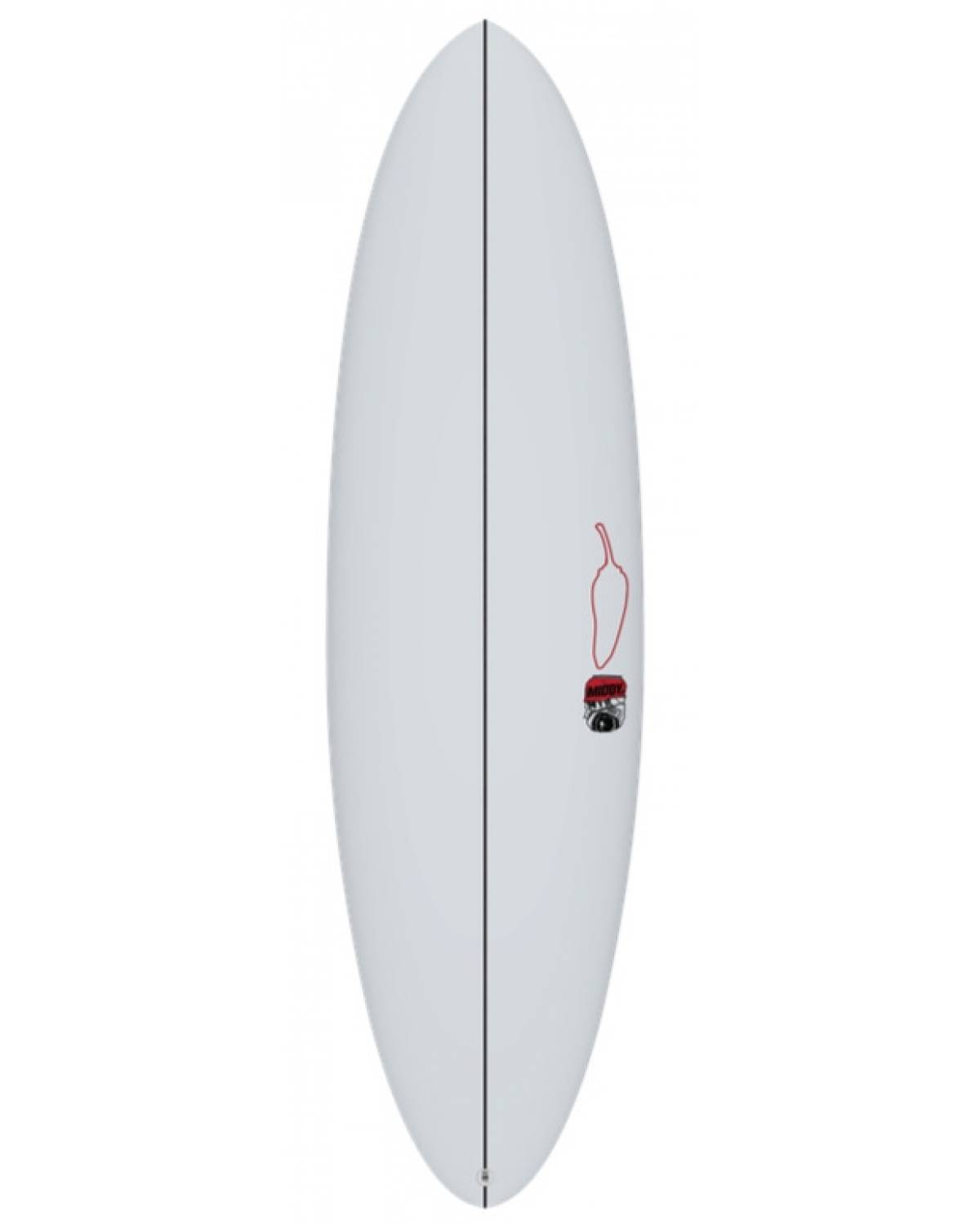 Middy (Chilli) - 6' 4" x 21 " x 2 9/16" x 37.3L - Futures