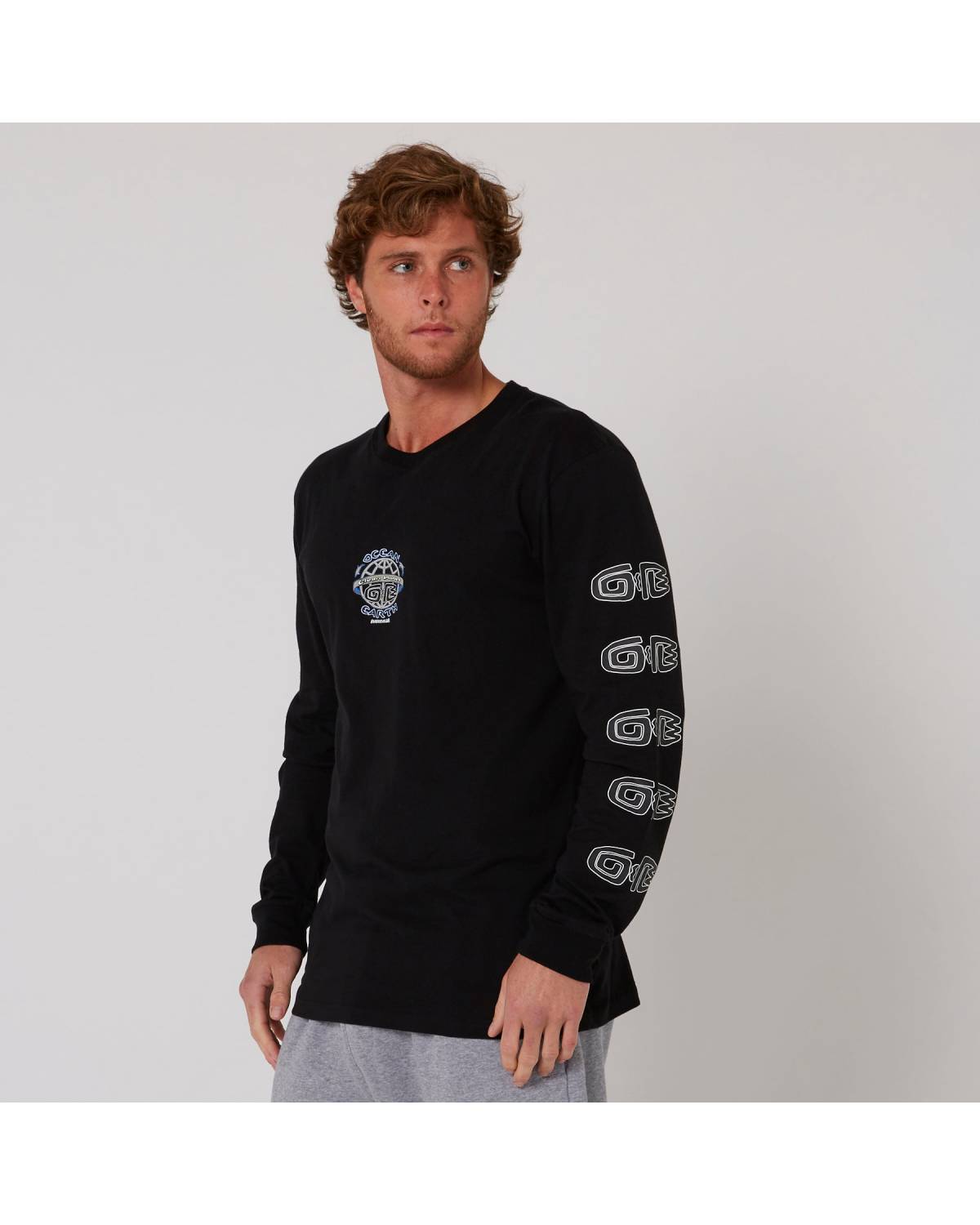 Clean Planet L/S Tee - Black