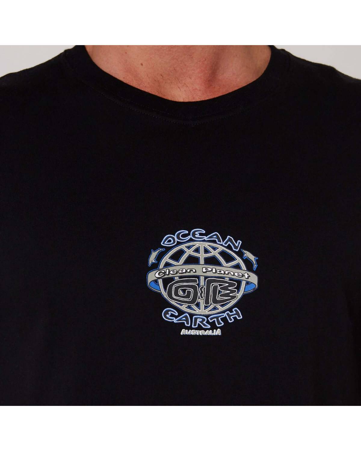 Clean Planet L/S Tee - Black