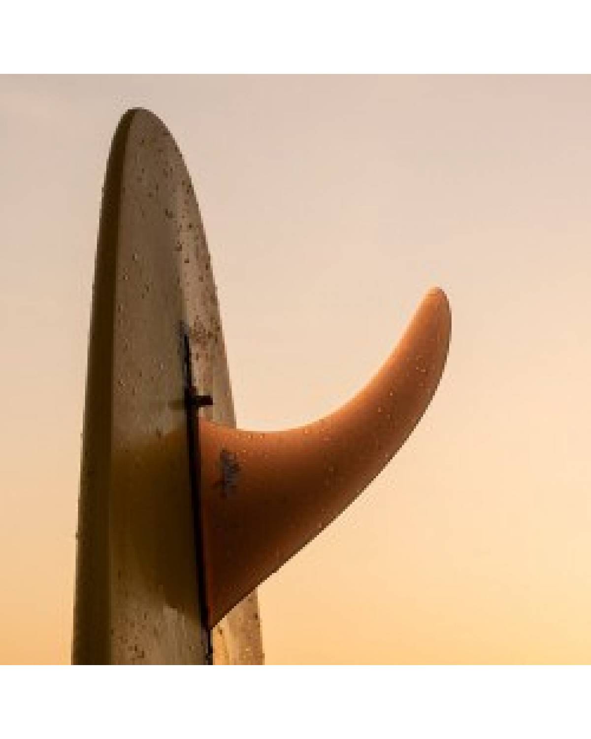 Bravosurf | DEFLOW SINGLE FIN MINI CREAM 7,5"  | Grey