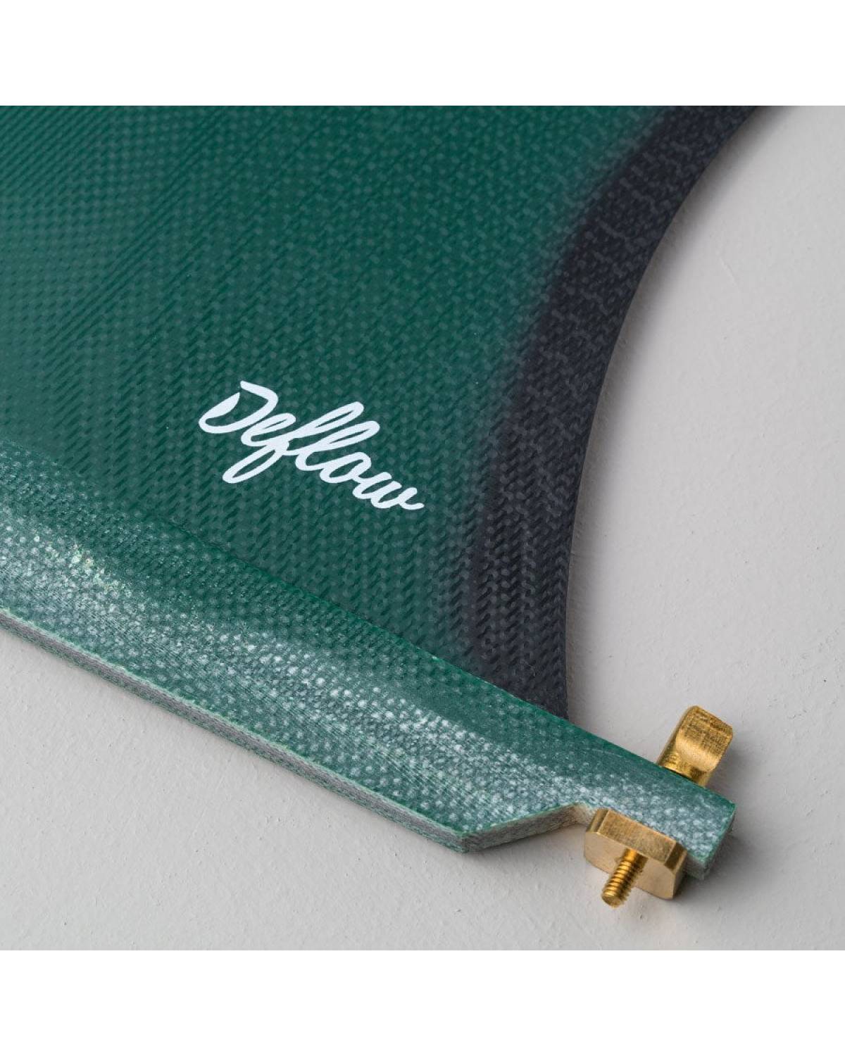 Bravosurf | DEFLOW SINGLE FIN 9,75" | Cream Green