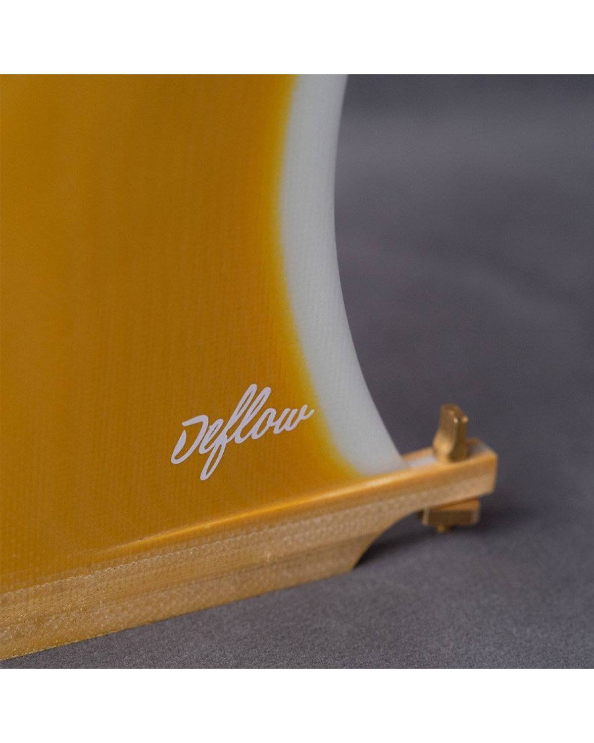 Bravosurf | DEFLOW SINGLE FIN 9,75" | Cream Mustard