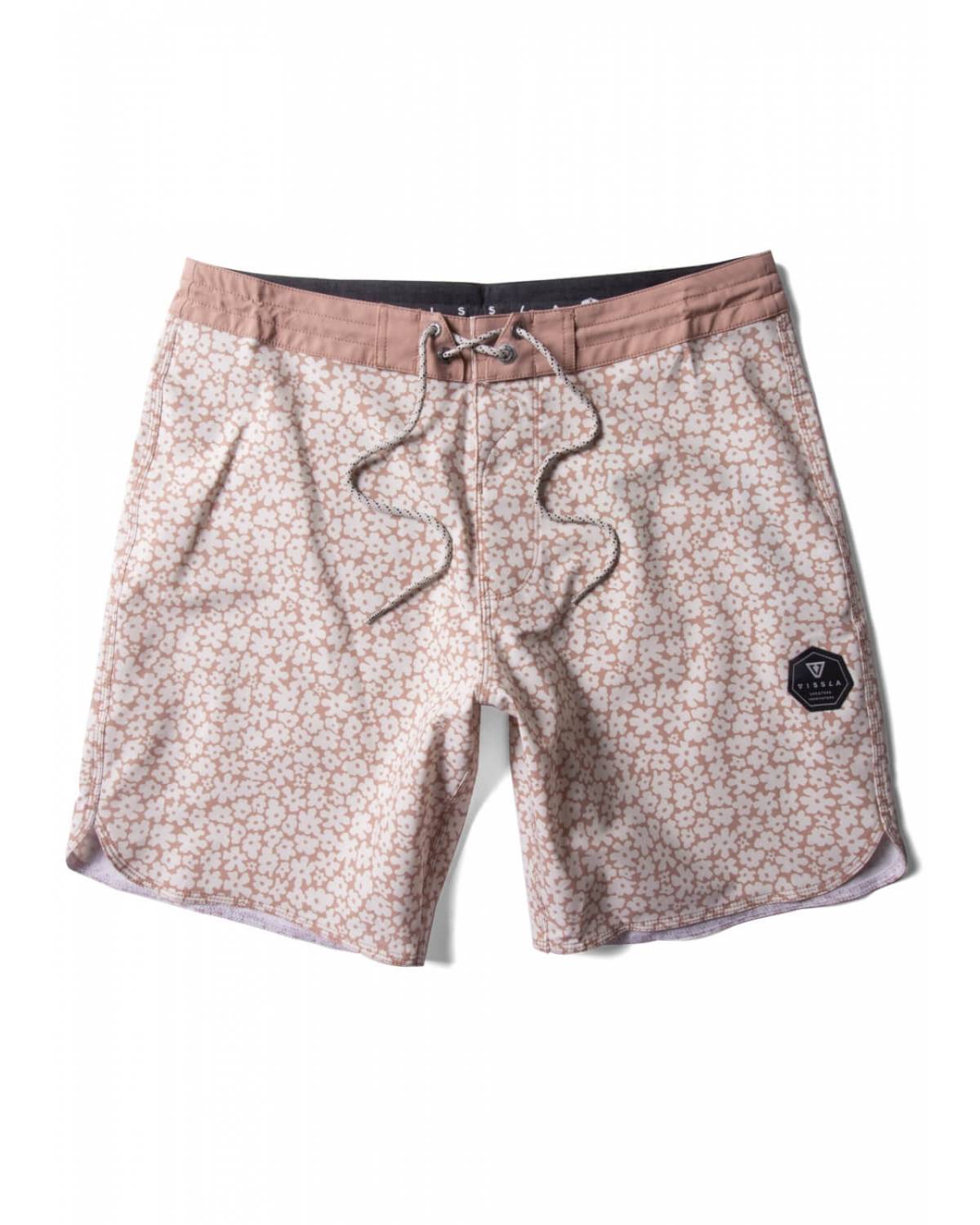 Cut Up 17.5" Boardshort - Clay