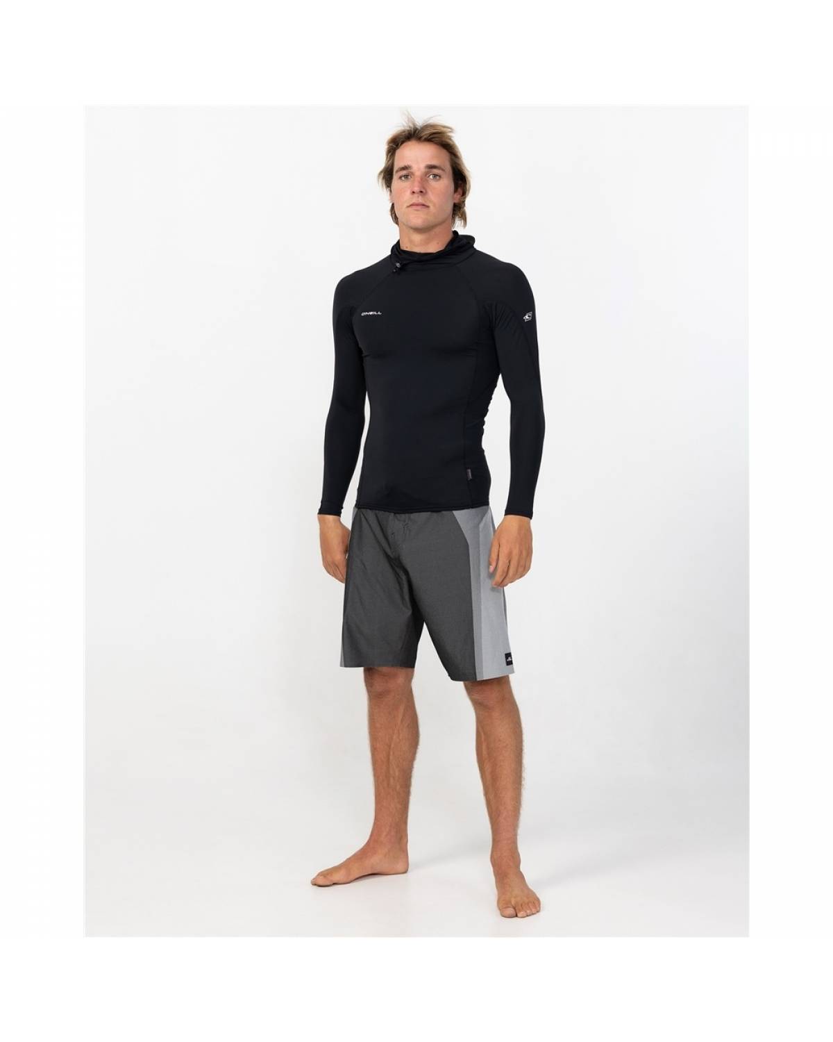 Hyperfreak Skins Long Sleeve Hooded Rashguard 