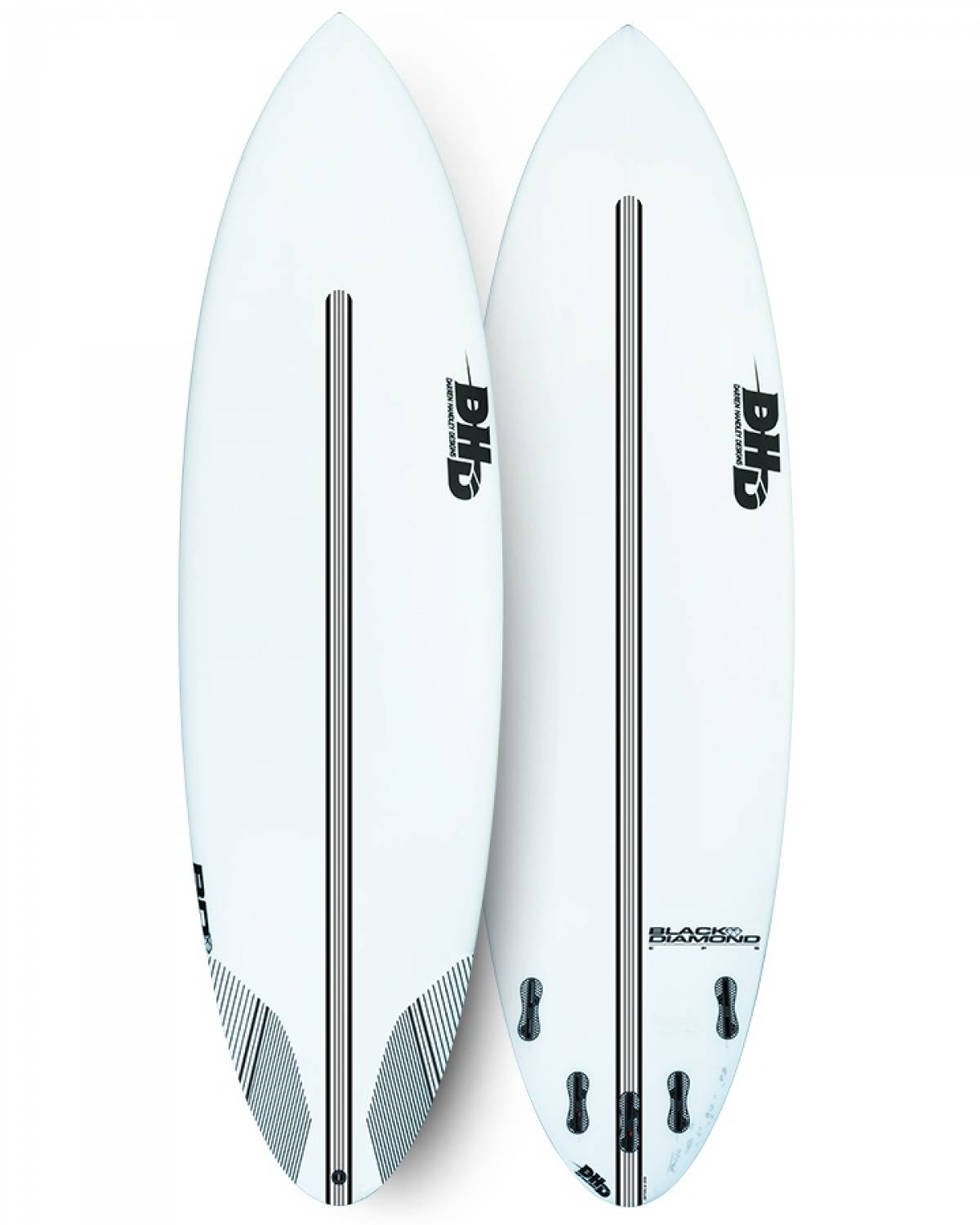 Black Diamond EPS (DHD) - 5' 8" x 19 3/4" x 2 1/2" x 29.5L - FCS II