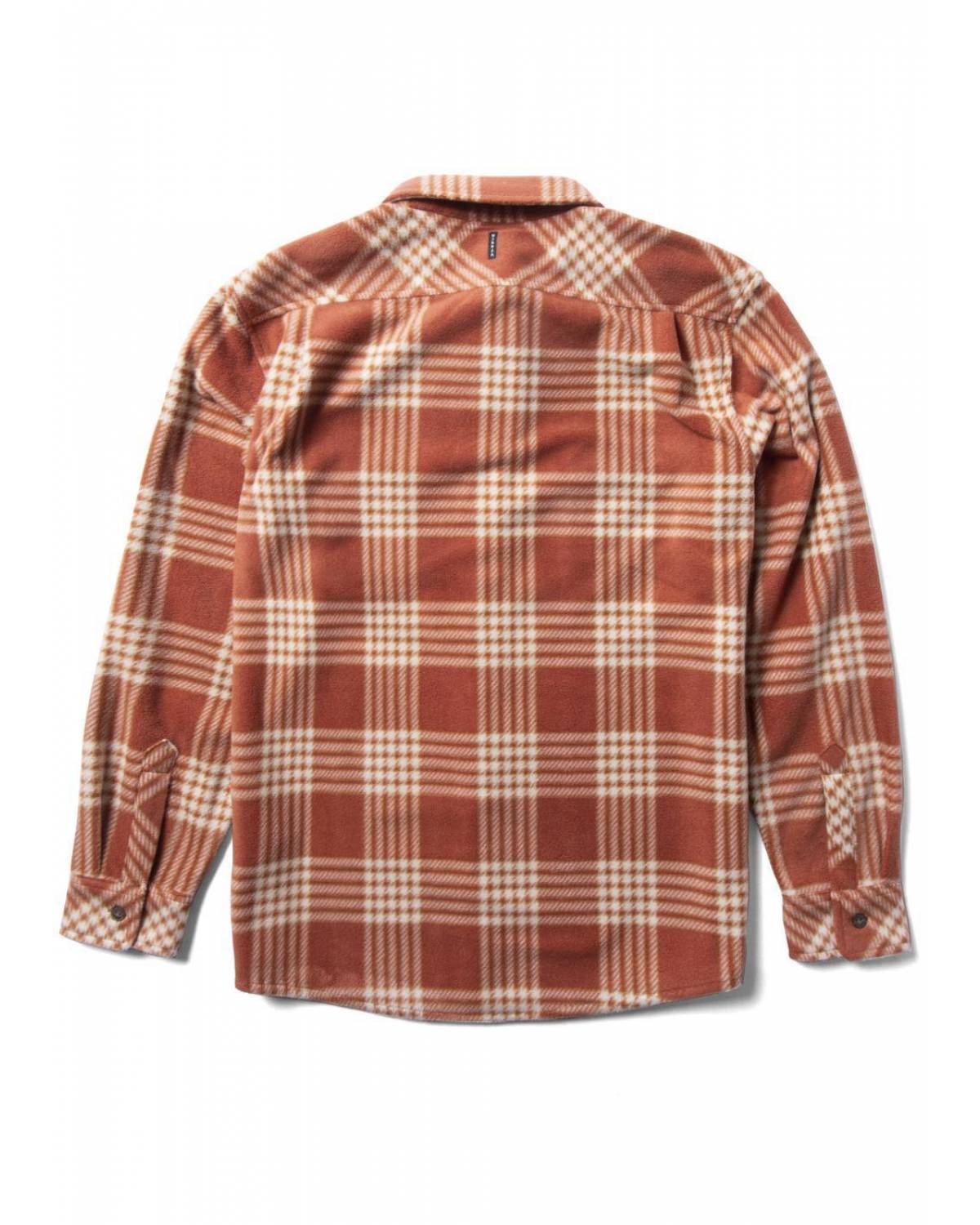Eco-zy Ls Polar Flannel - Barn Red