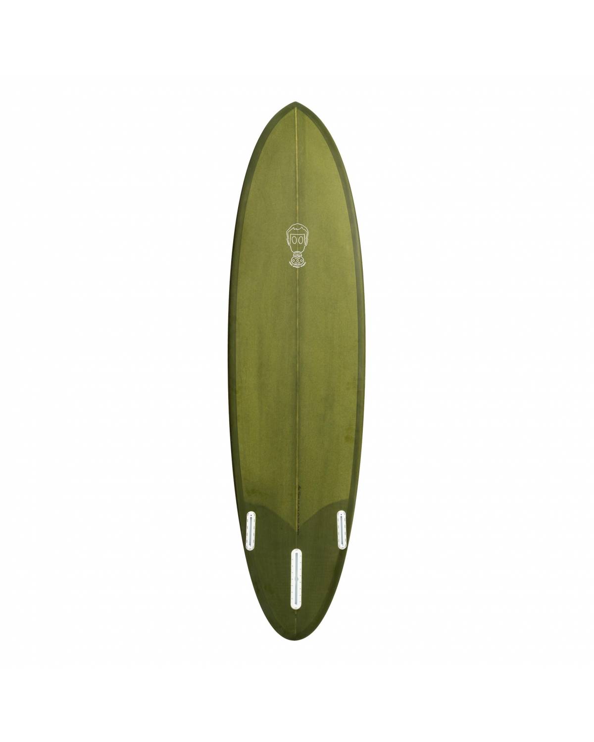 Mark Phipps Surfboard One Bad Egg Tint - Khaki - 6'10"