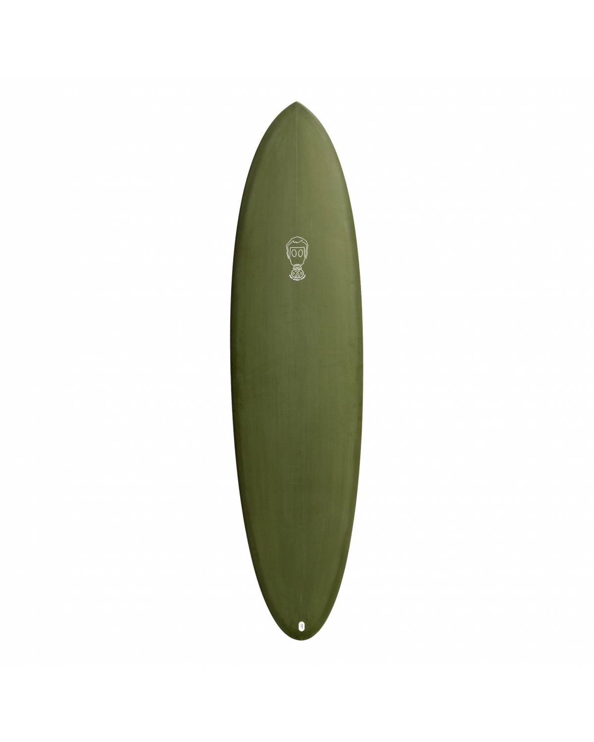 Mark Phipps Surfboard One Bad Egg Tint - Khaki - 6'10"