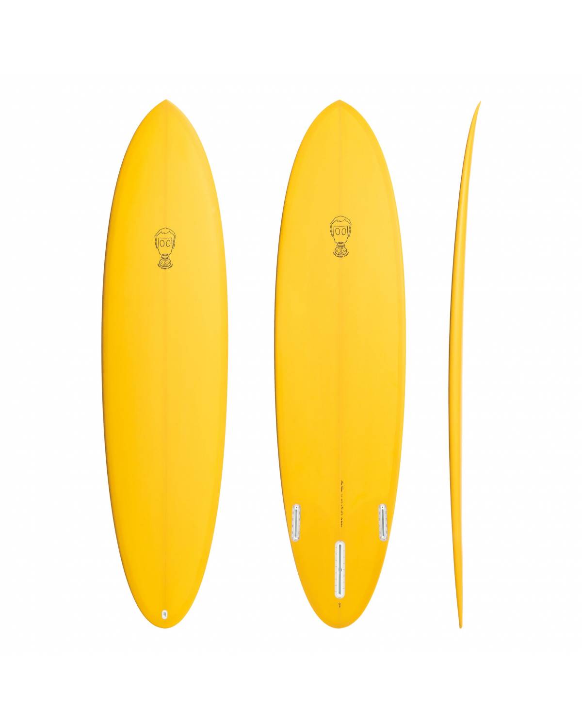 Mark Phipps Surfboard One Bad Egg Tint - Yellow - 7'0"