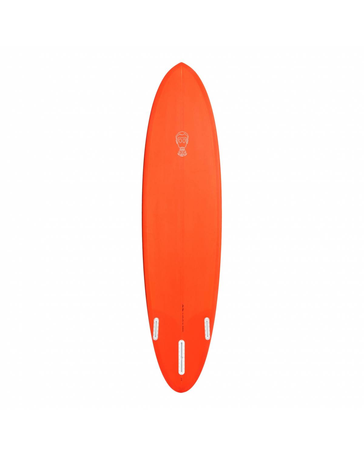 Mark Phipps Surfboard One Bad Egg Tint - Red - 7'4"