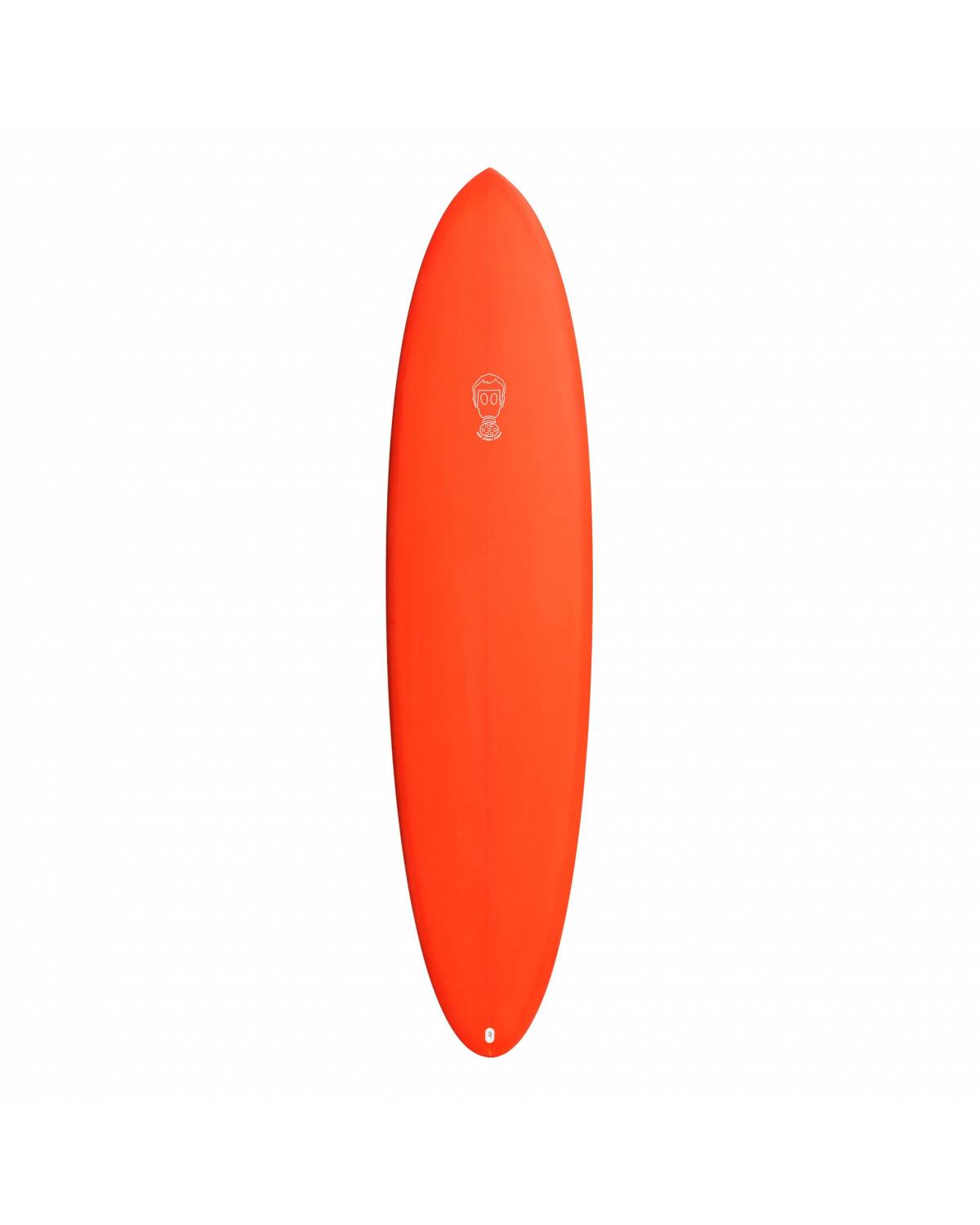 Mark Phipps Surfboard One Bad Egg Tint - Red - 7'4"