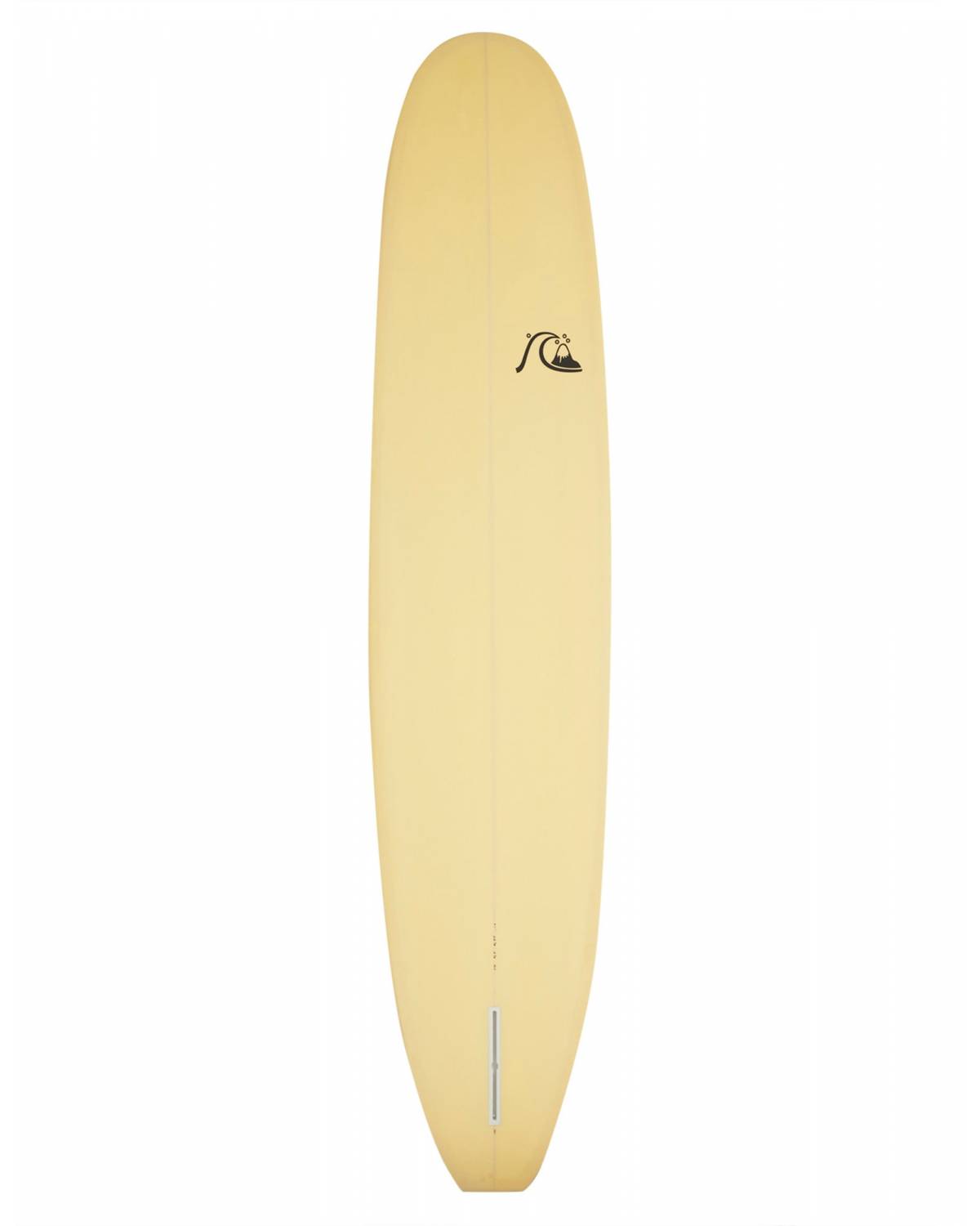 Quiksilver Classy Longboard Vintage Log Surfboard - Yellow tint (Quiksilver) - 9' 1" x 22 7/8" x 2 7/8" x 70.5L