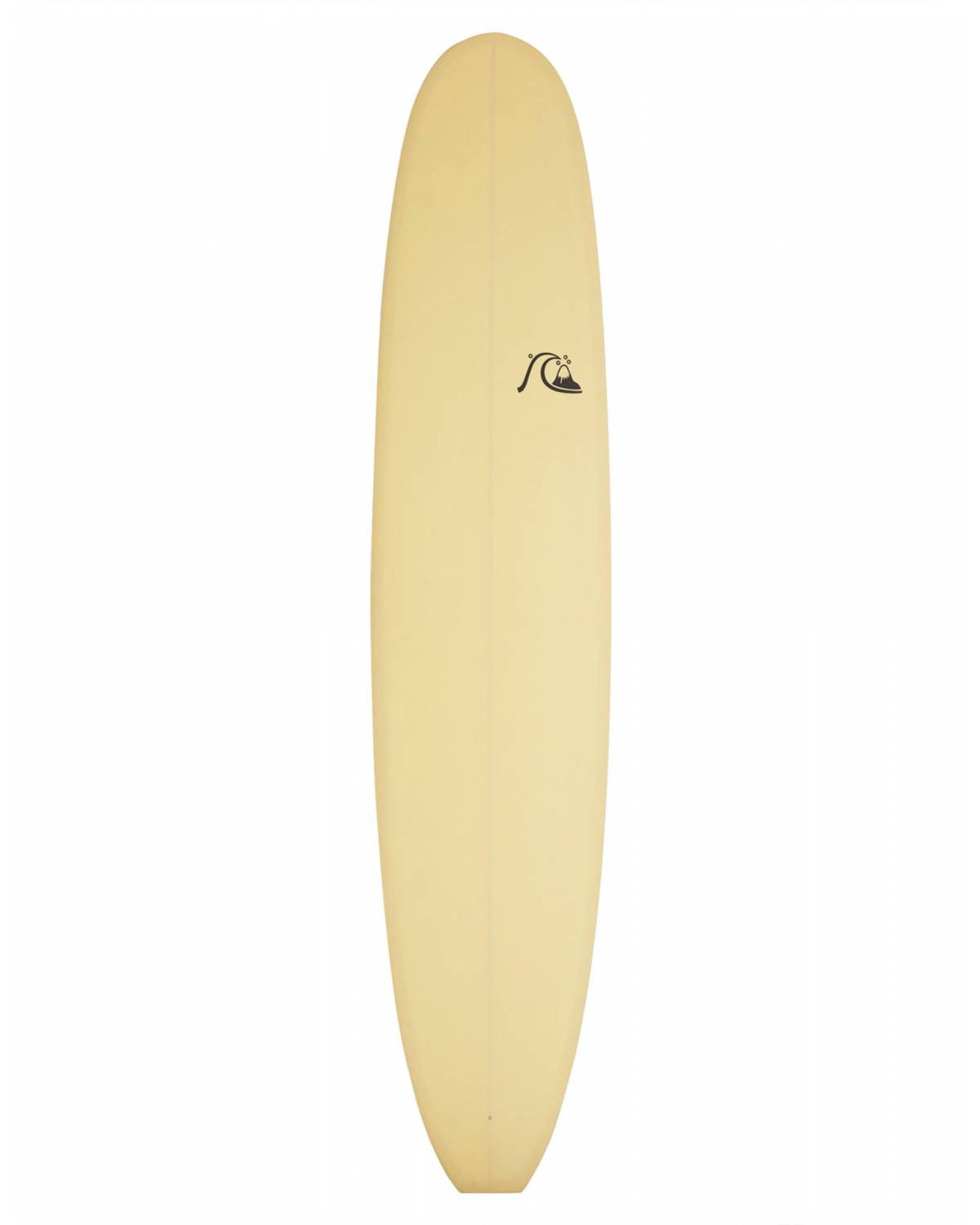 Quiksilver Classy Longboard Vintage Log Surfboard - Yellow tint (Quiksilver) - 9' 1" x 22 7/8" x 2 7/8" x 70.5L