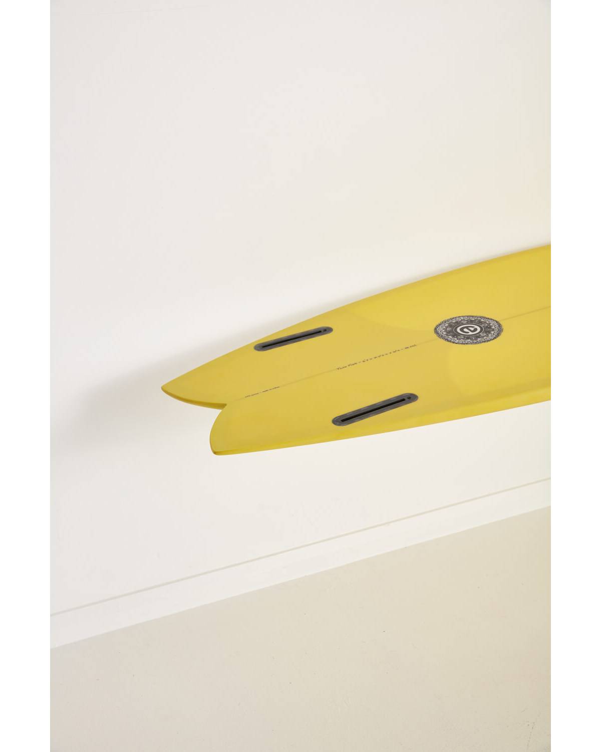 Twin Fish - Mustard (Elemnt) - 5' 10" x 21 " x 2 5/8" x 33.7L - FCS II