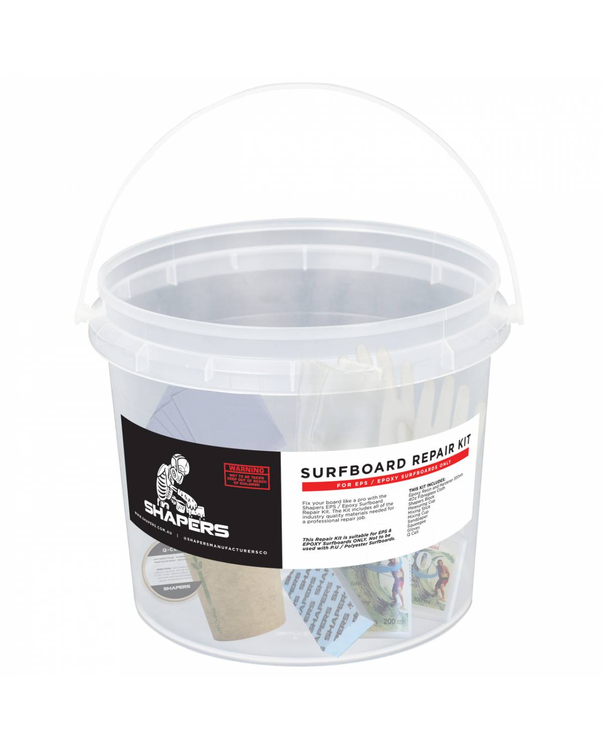 Shapers Epoxy Surfboard Repair Kit