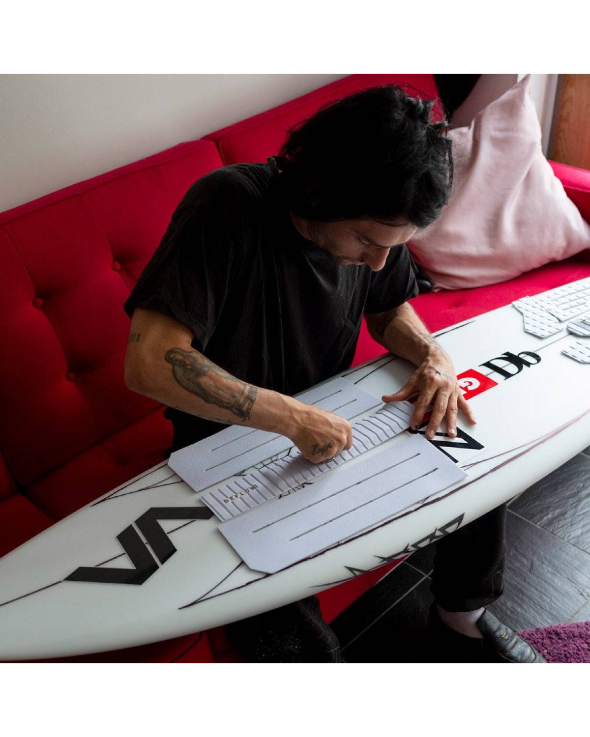 Deflow TRACTION ERWIN FRONT PAD WHITE