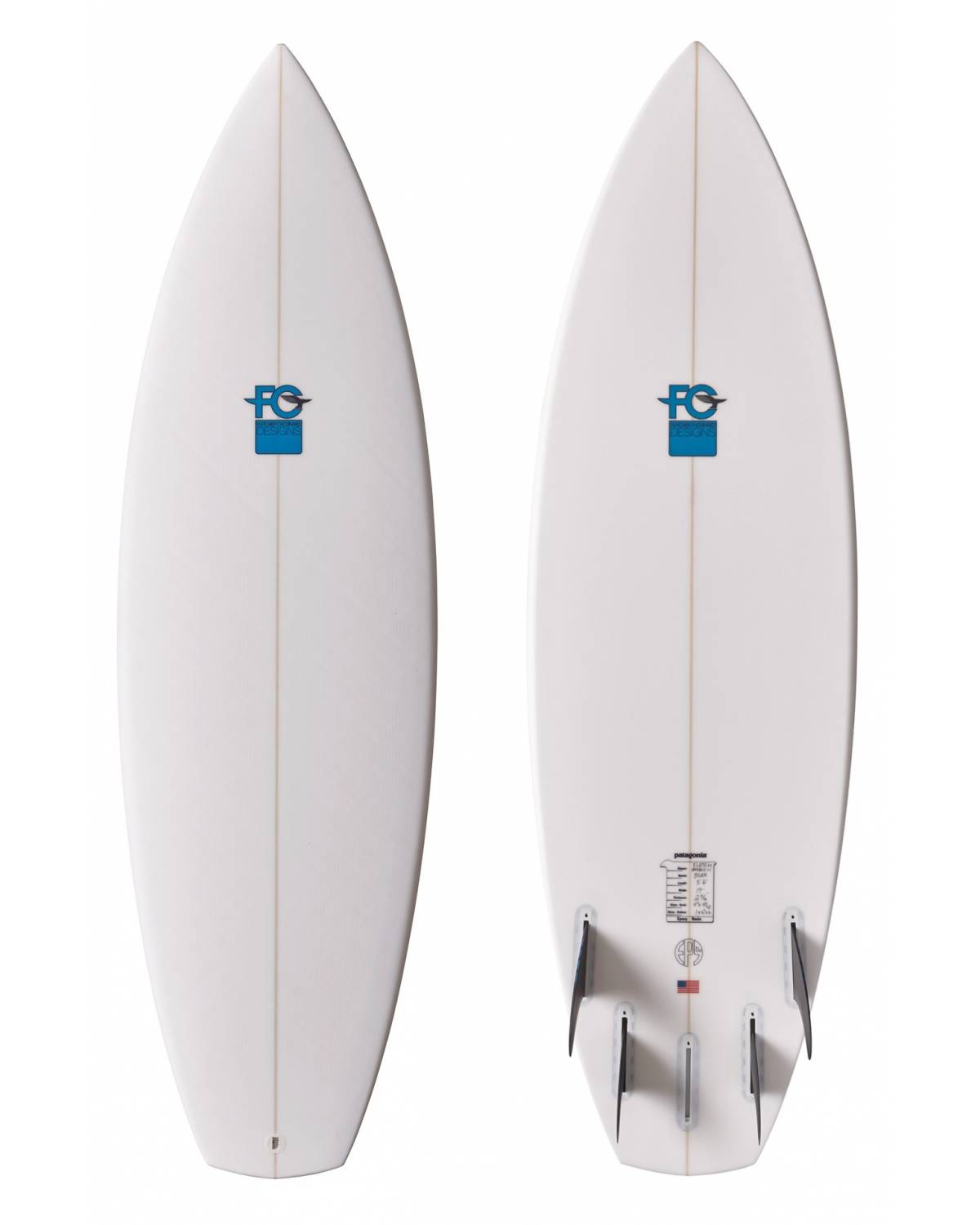 Wild Boar (FCD Surfboards) - 6' 0" x 20 1/4" x 2 1/2" x 32.7L - Futures