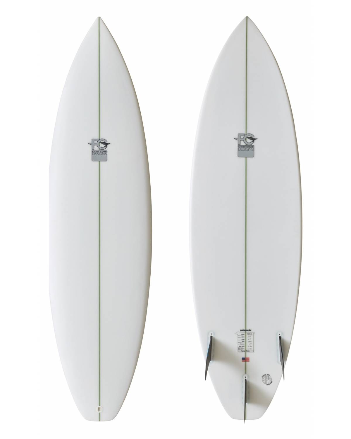 Octo (FCD Surfboards) - 5' 10" x 19.37 x 2.37 x 29.4L - Futures