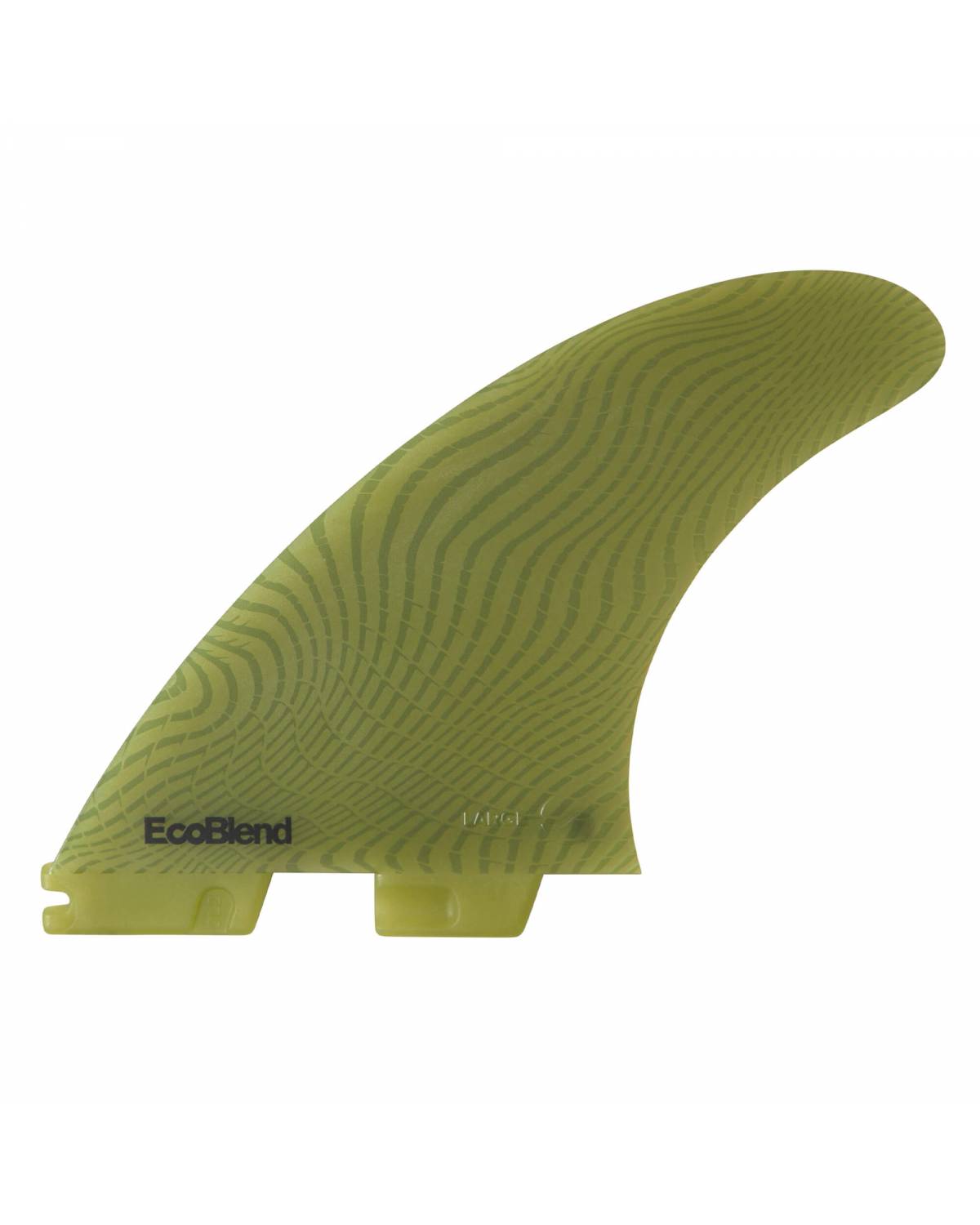 FCS II Carver Neo Glass Tri Fins - Eucalyptus - L - Back