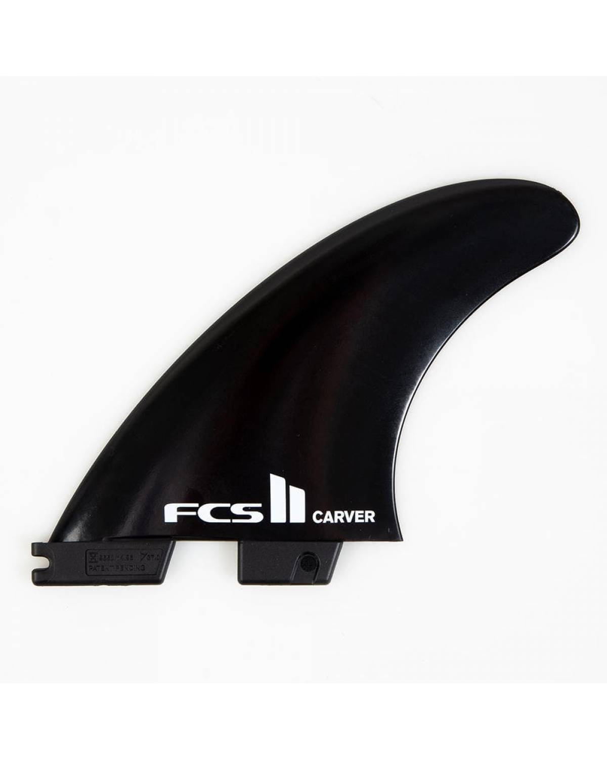 FCS II Carver Glass Flex Tri Fins Black - L