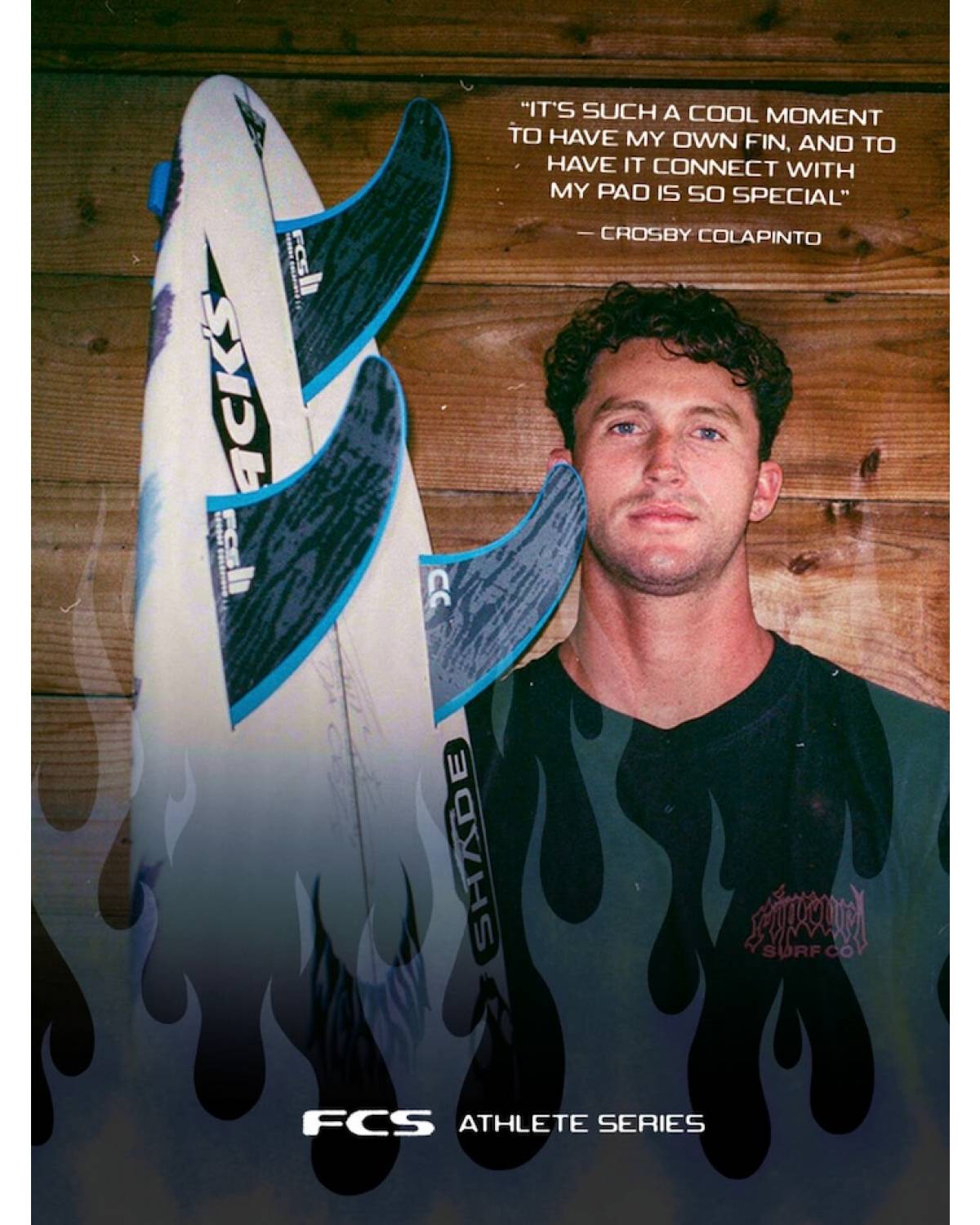 FCS II Crosby Colapinto PC Tri Fin Set 