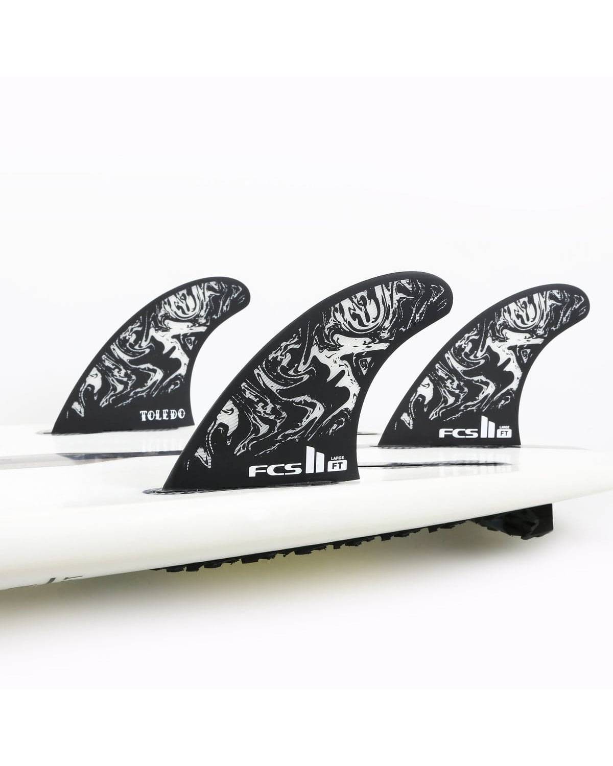 FCS II FILIPE TOLEDO PC TRI - BLACK/WHITE-M board