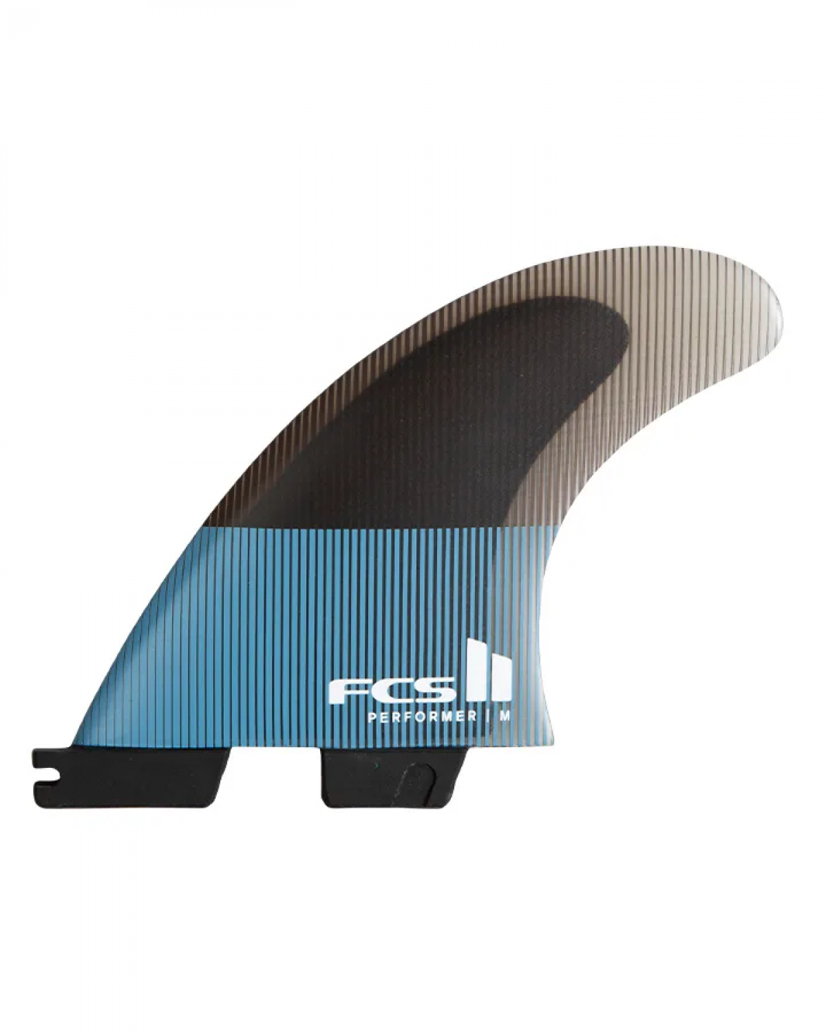 FCS II Performer PC Tri Fins - Tranquil Blue - M