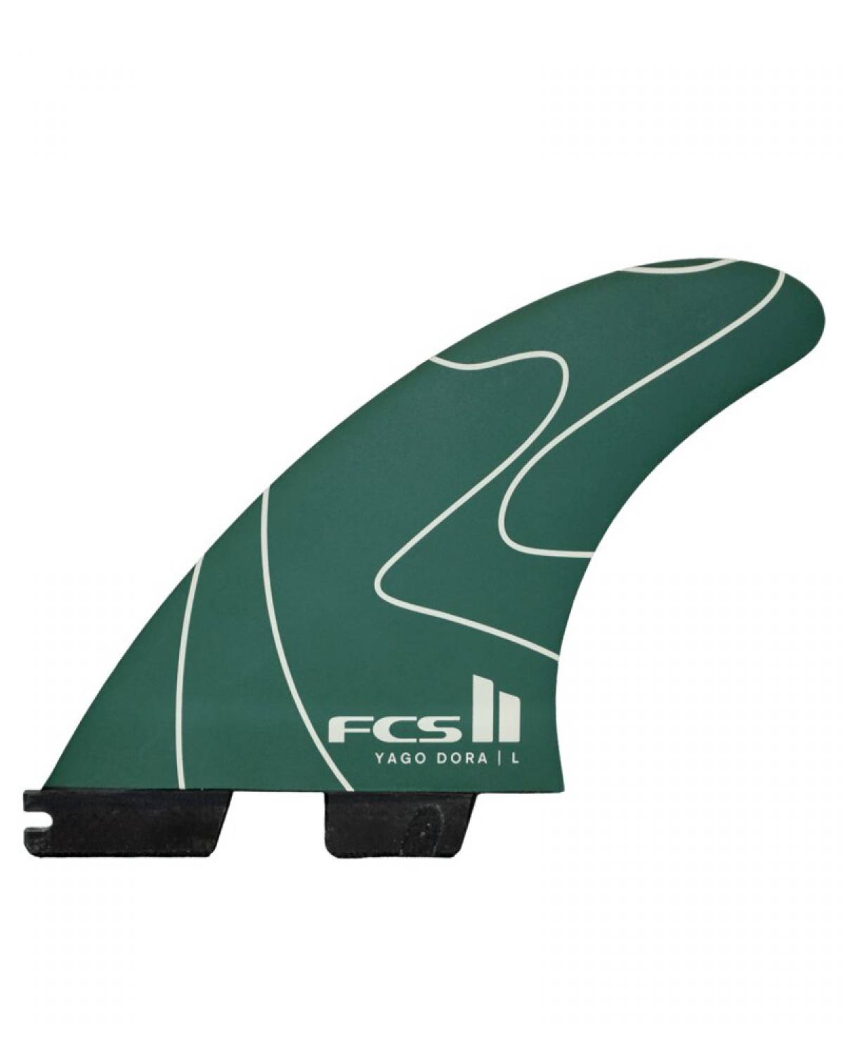 FCS II Yago Dora PC Tri Fins - Pulse Green