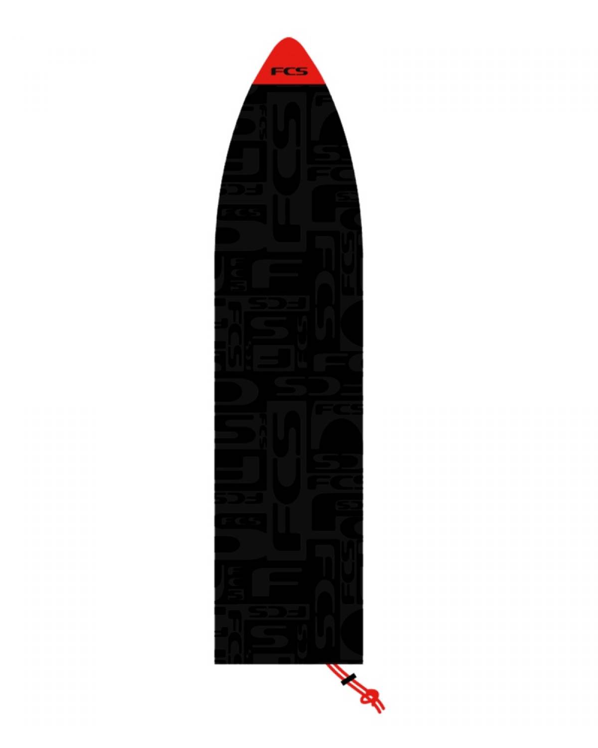 FCS Stretch All Purpose Surfboard Cover - Code Red - 6'3"