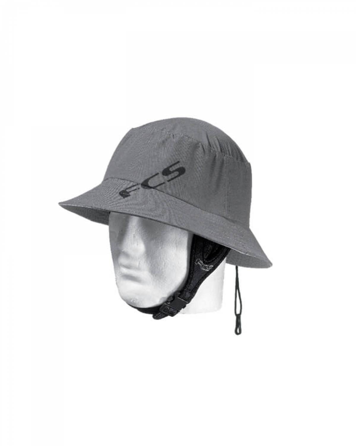 FCS Wet Bucket Surf Hat - gun metal grey