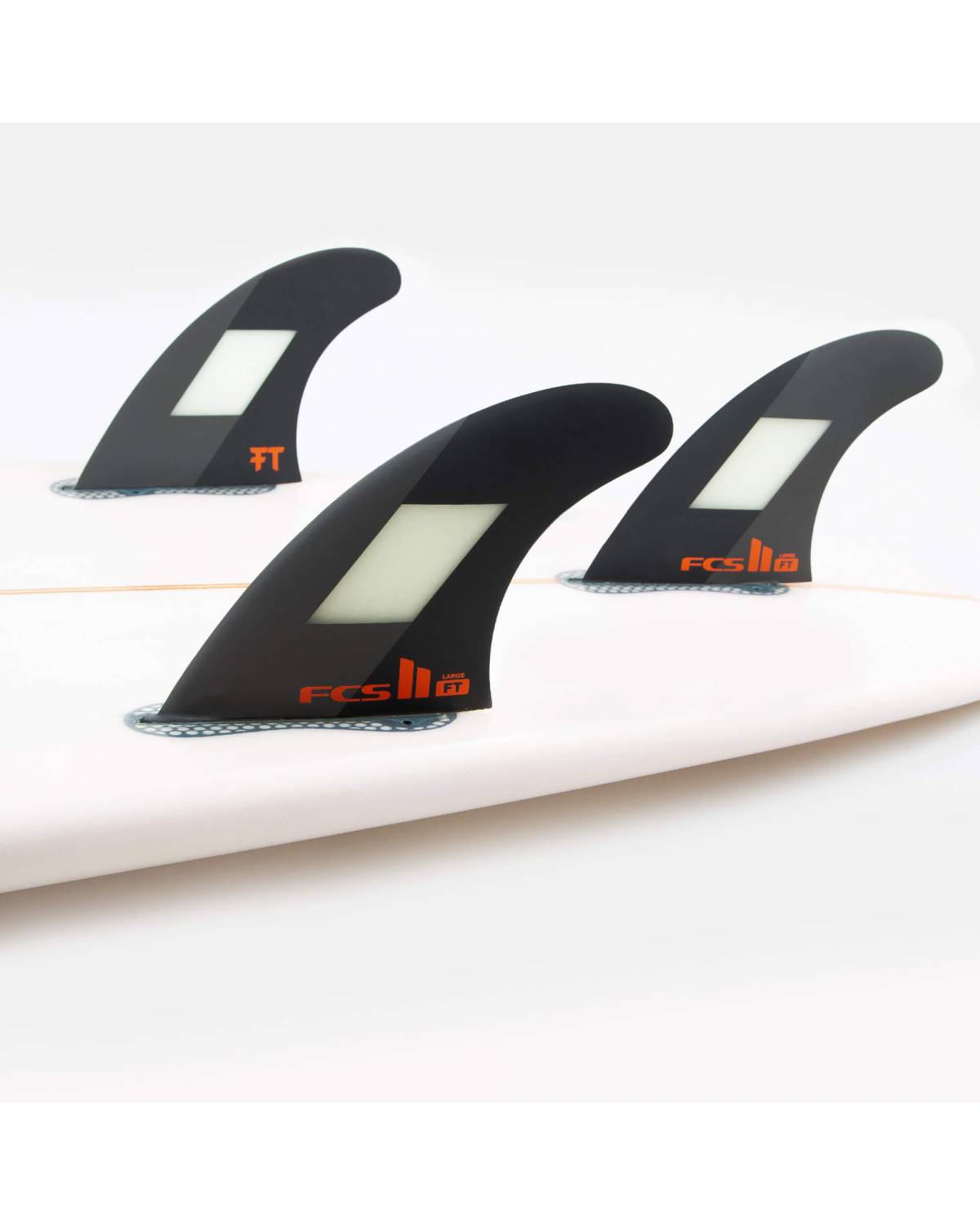 FCS II Filipe Toledo PC Tri Fins - Black - M