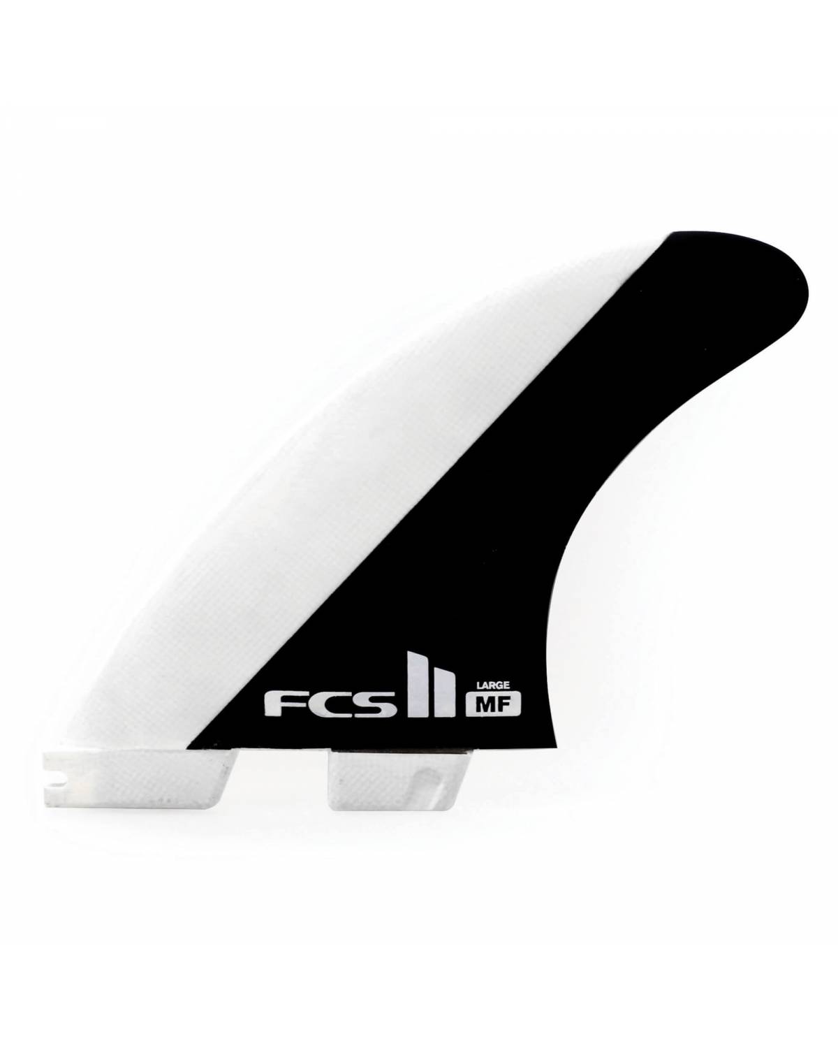 FCS II Mick Fanning PC Tri Fins Black/White