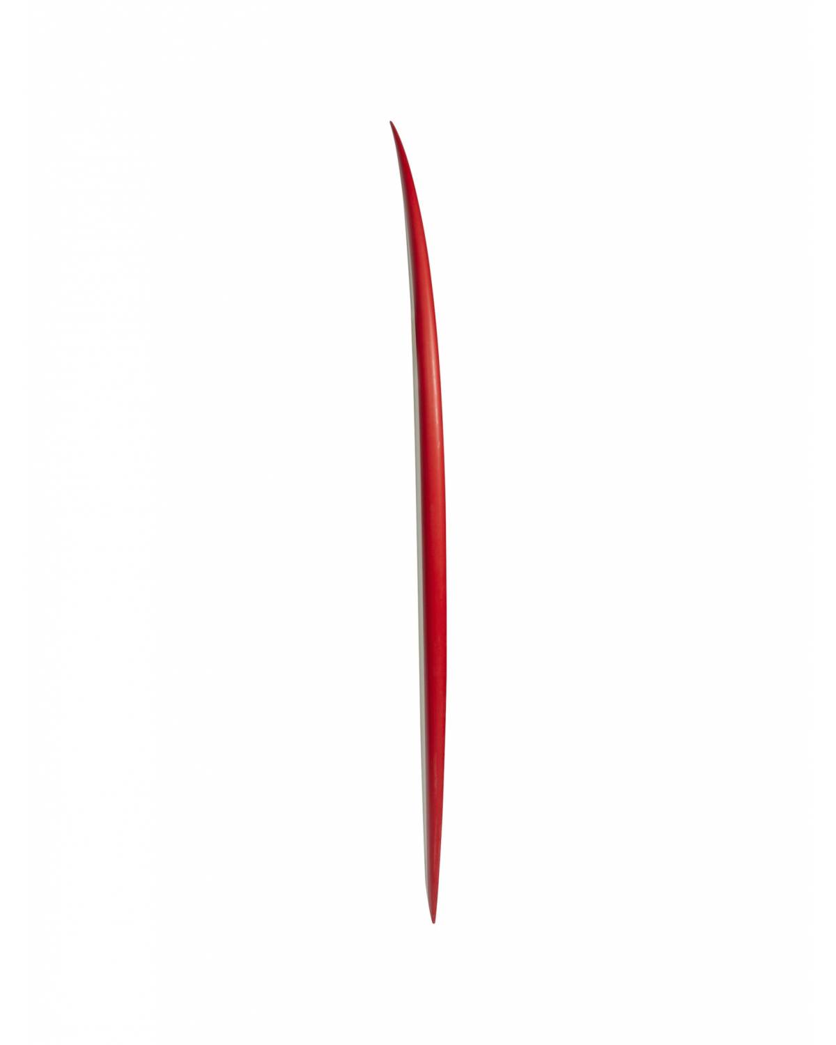 Fish - Clear Deck/Red Bottom (FCD Surfboards) - 5' 10" x 20.68 x 2 1/2" x 36L - Futures