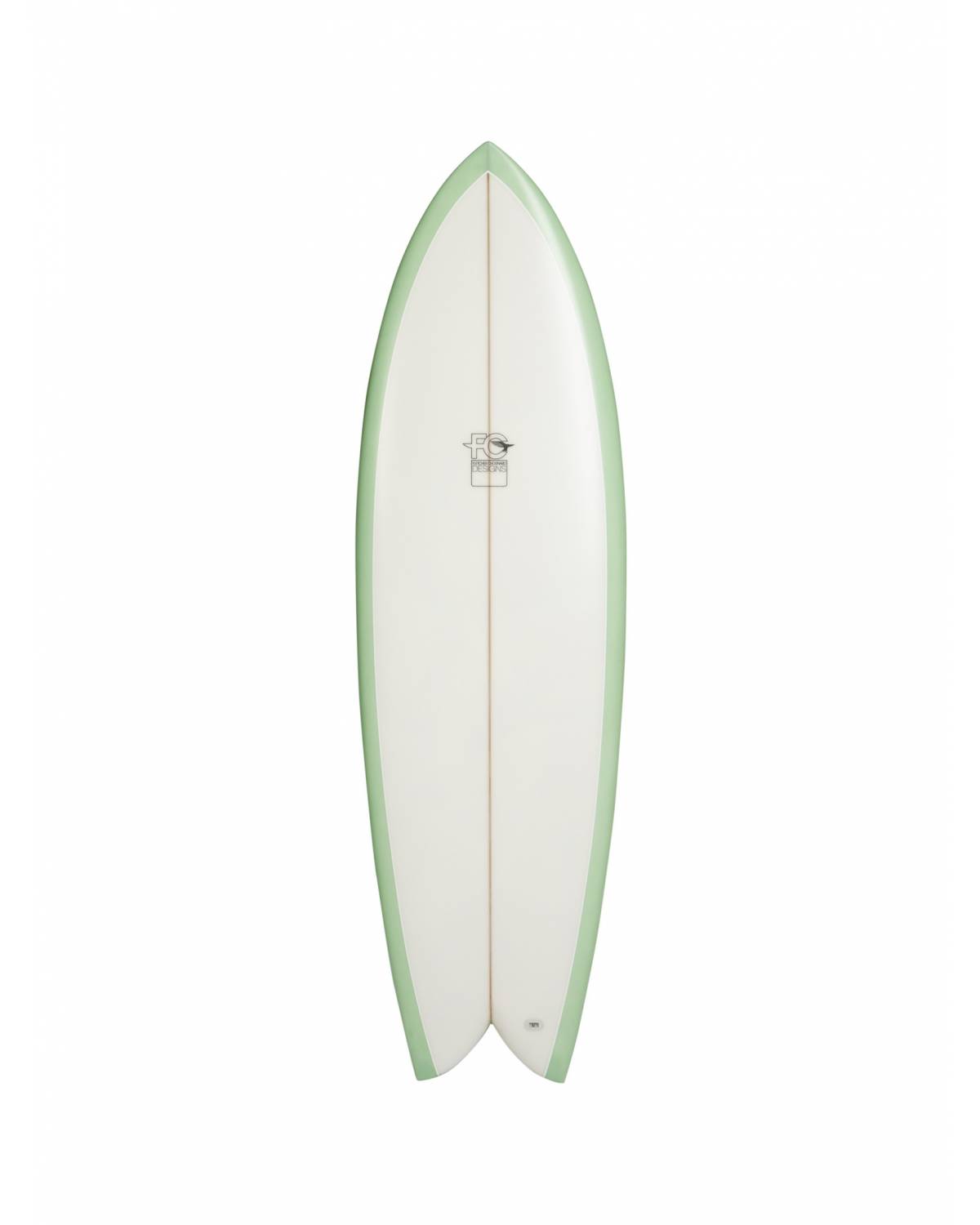 Fish - Clear Deck/Light Green Bottom