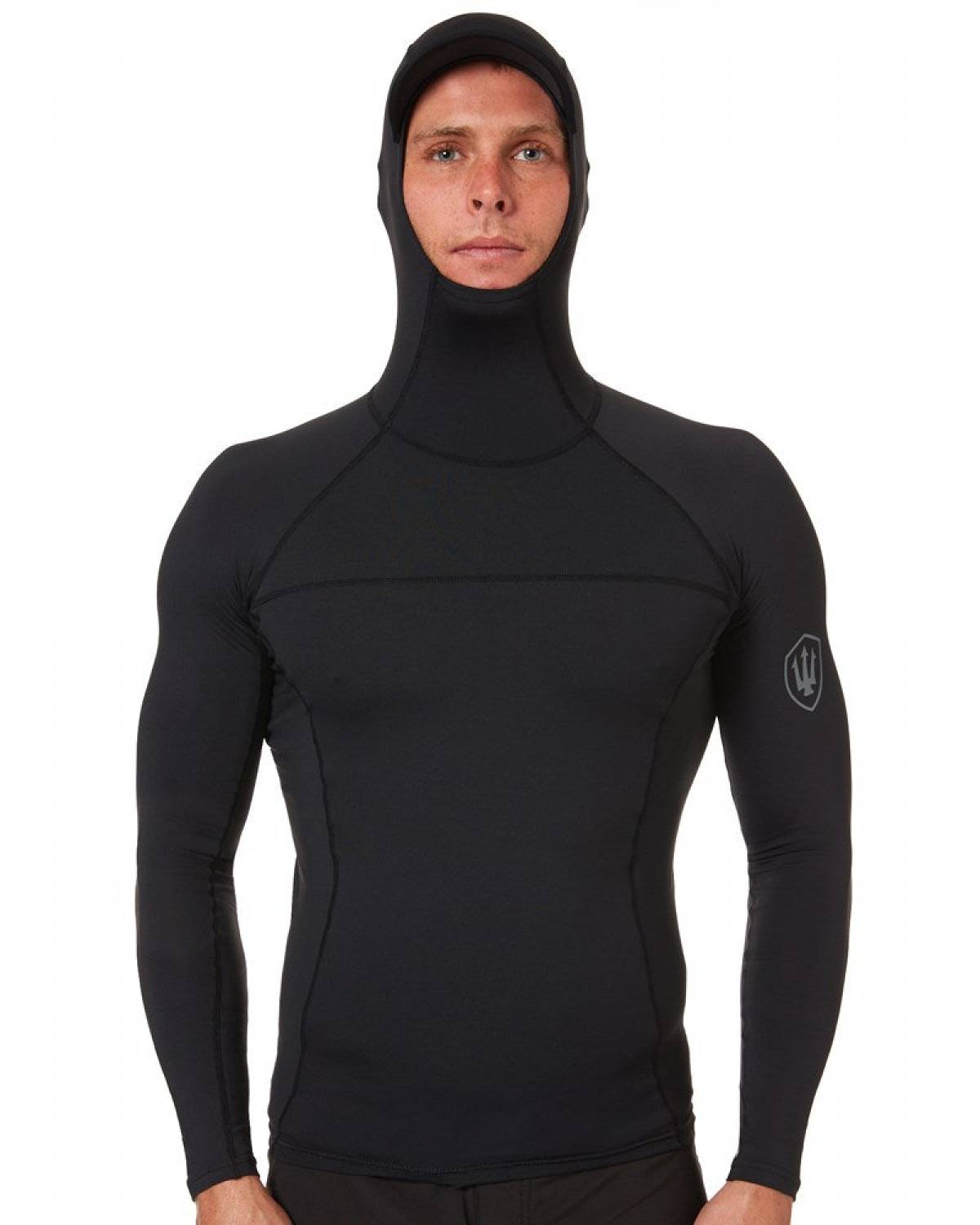 FK Mens L/S Hooded Neo Lycra Vest