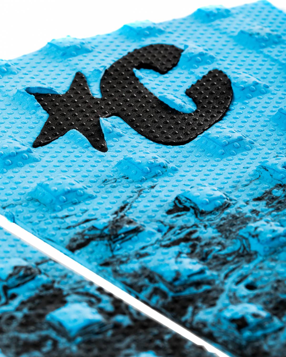 Grom Griffin Colapinto Lite Tail Pad - Cyan Fade Black Lime