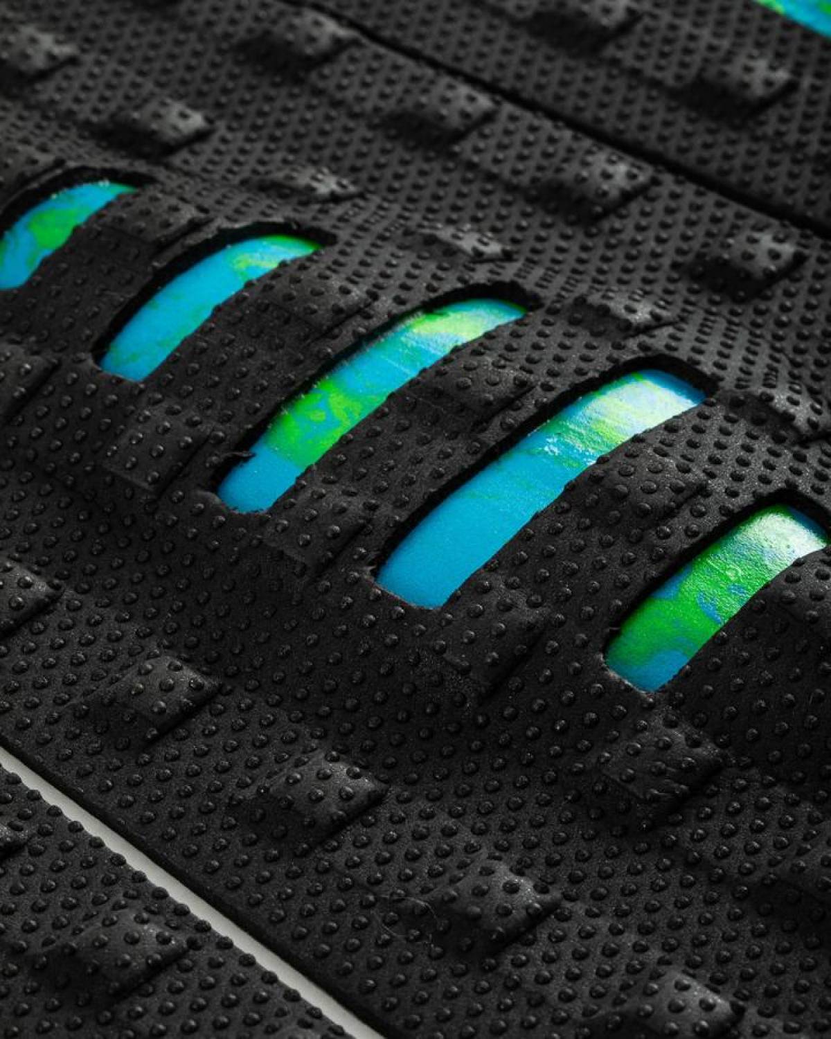 Mick Eugene Fanning Lite Tail Pad - Black / Cyan / Green