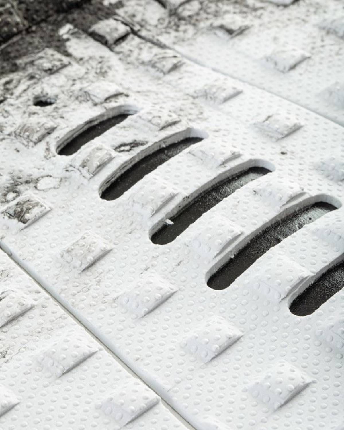 Mick Fanning Lite Tail Pad - White Fade Black