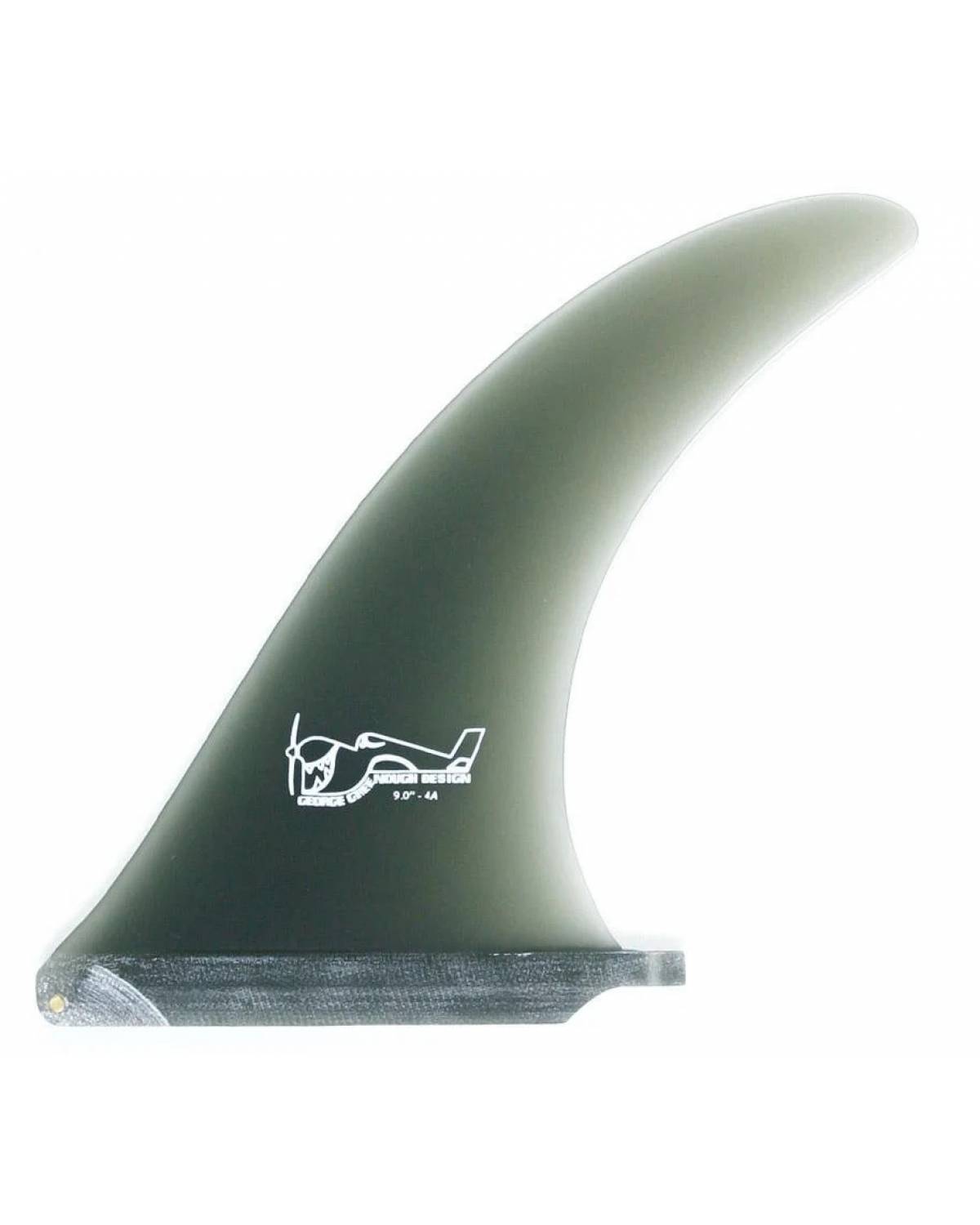 True Ames Greenough 4A 8" Single Fin - Smoke